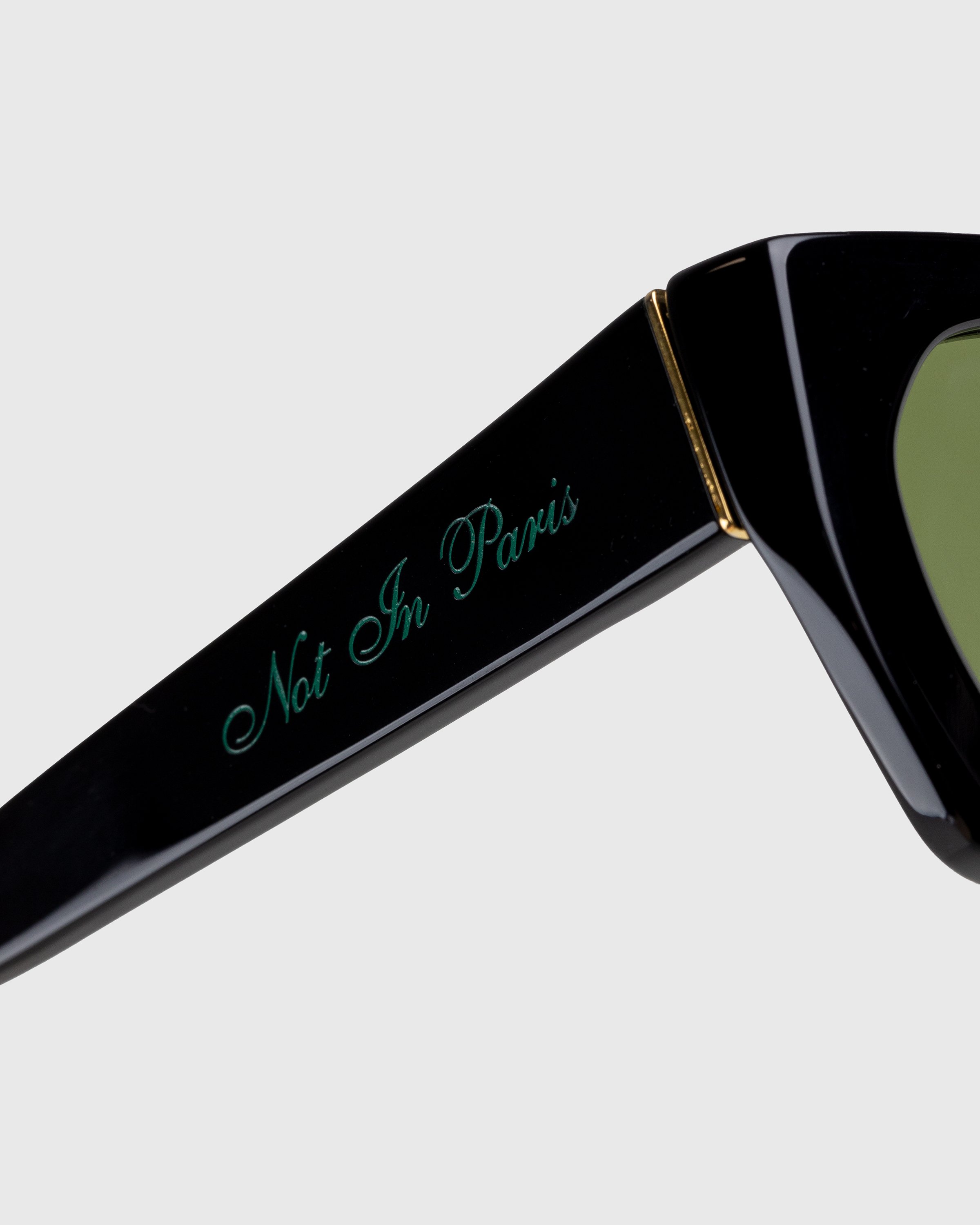 retrosuperfuture x Highsnobiety - Not In Paris 4 Teddy Black Sunglasses - Accessories - Black - Image 4