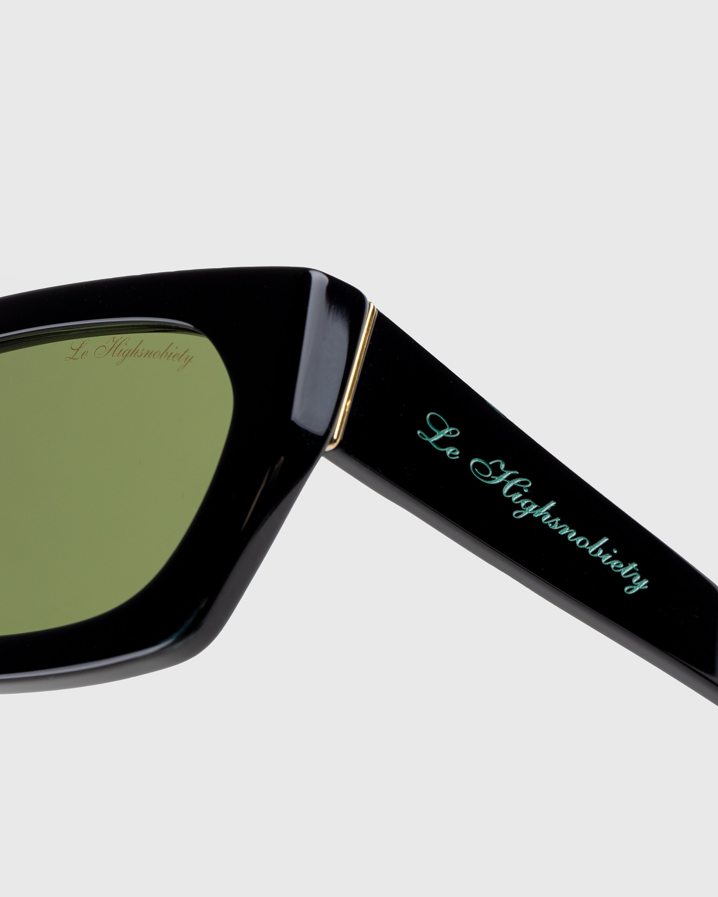 retrosuperfuture x Highsnobiety - Not In Paris 4 Teddy Black Sunglasses - Accessories - Black - Image 5