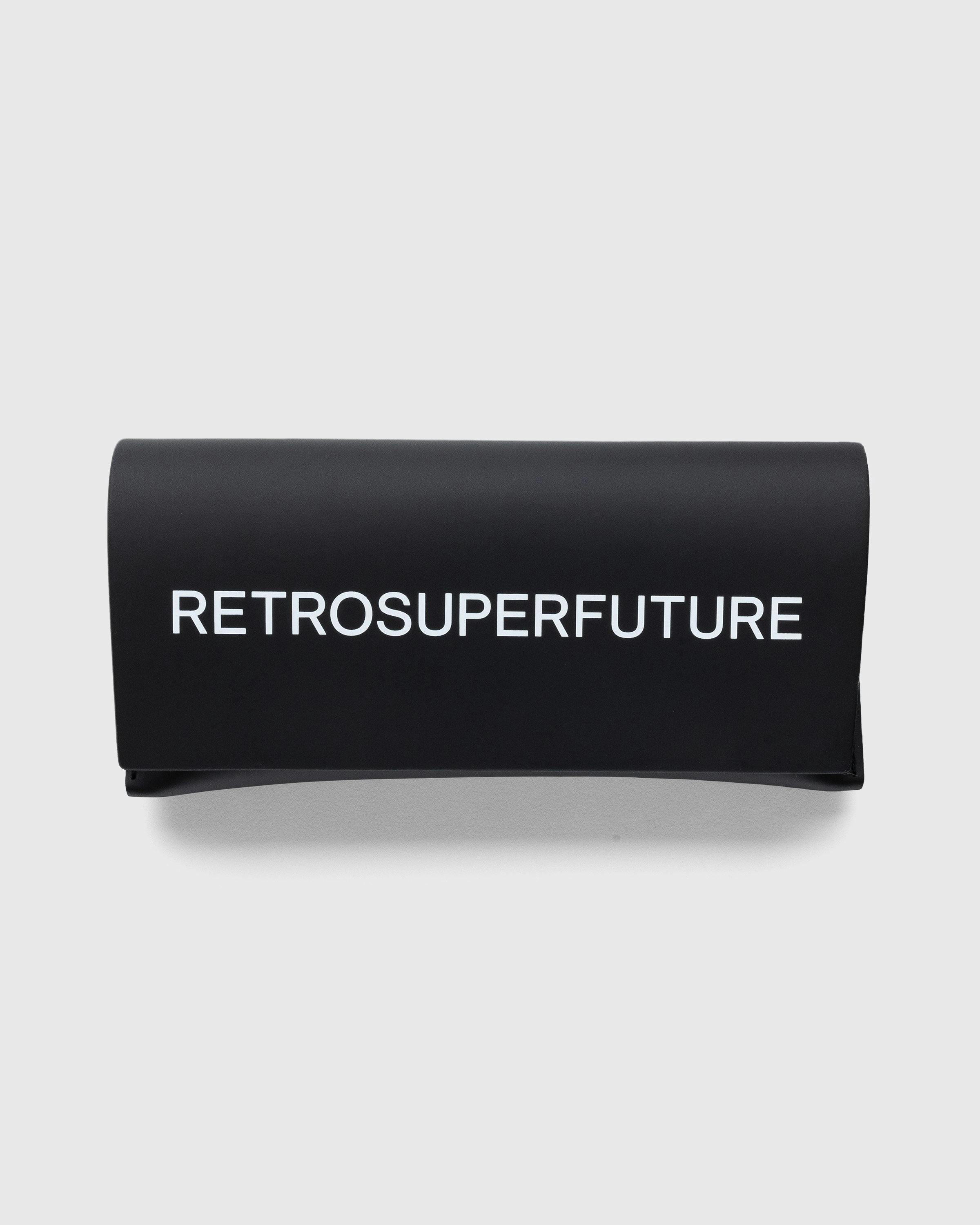 retrosuperfuture x Highsnobiety - Not In Paris 4 Teddy Black Sunglasses - Accessories - Black - Image 8