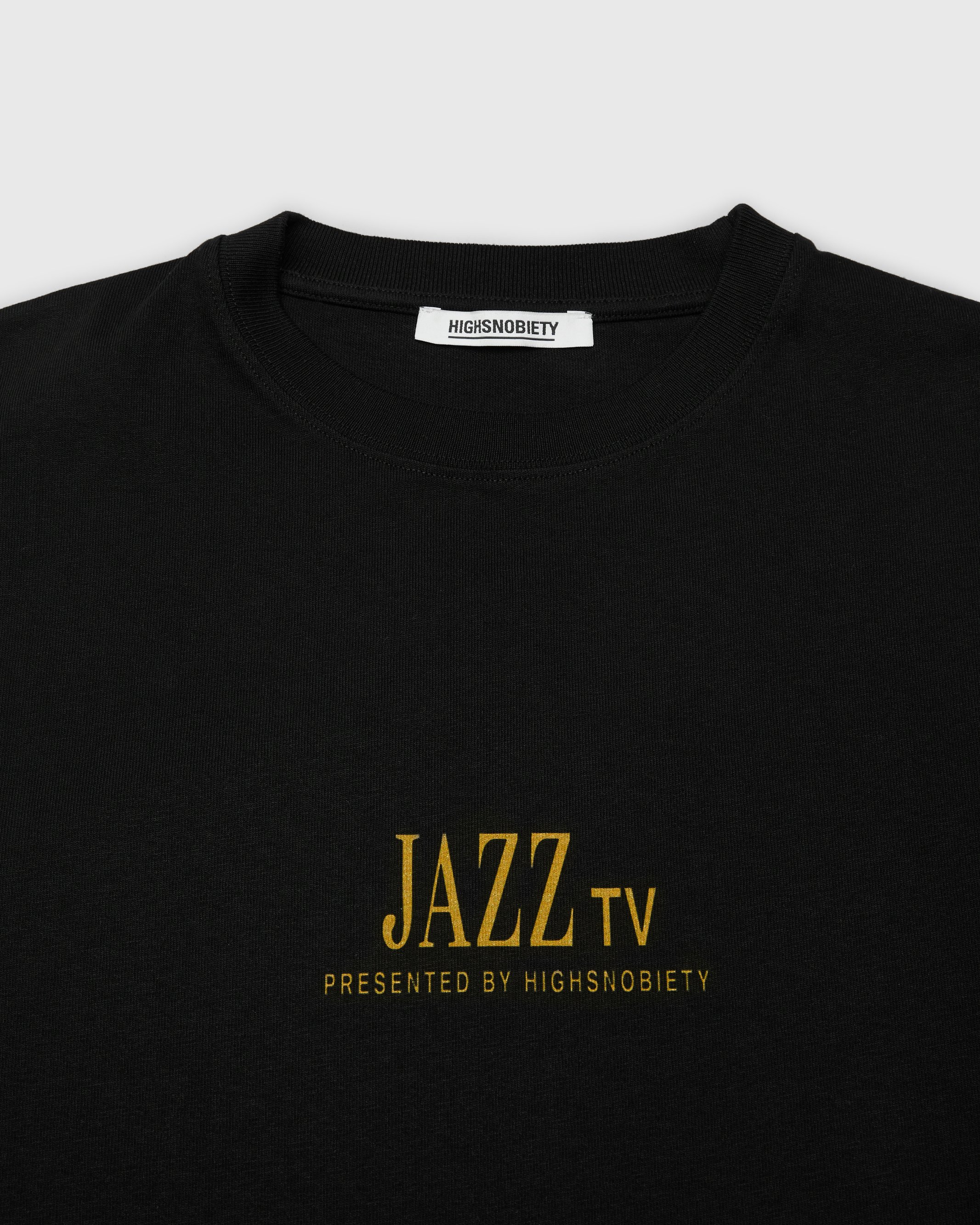 Highsnobiety - Jazz TV Horn Monster T-Shirt Black - Clothing - Black - Image 3