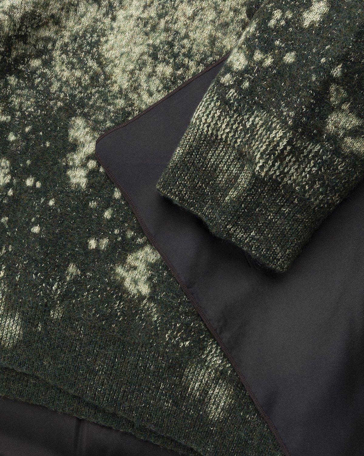 Maison Margiela - Discharged Wool Sweater - Clothing - Green - Image 8