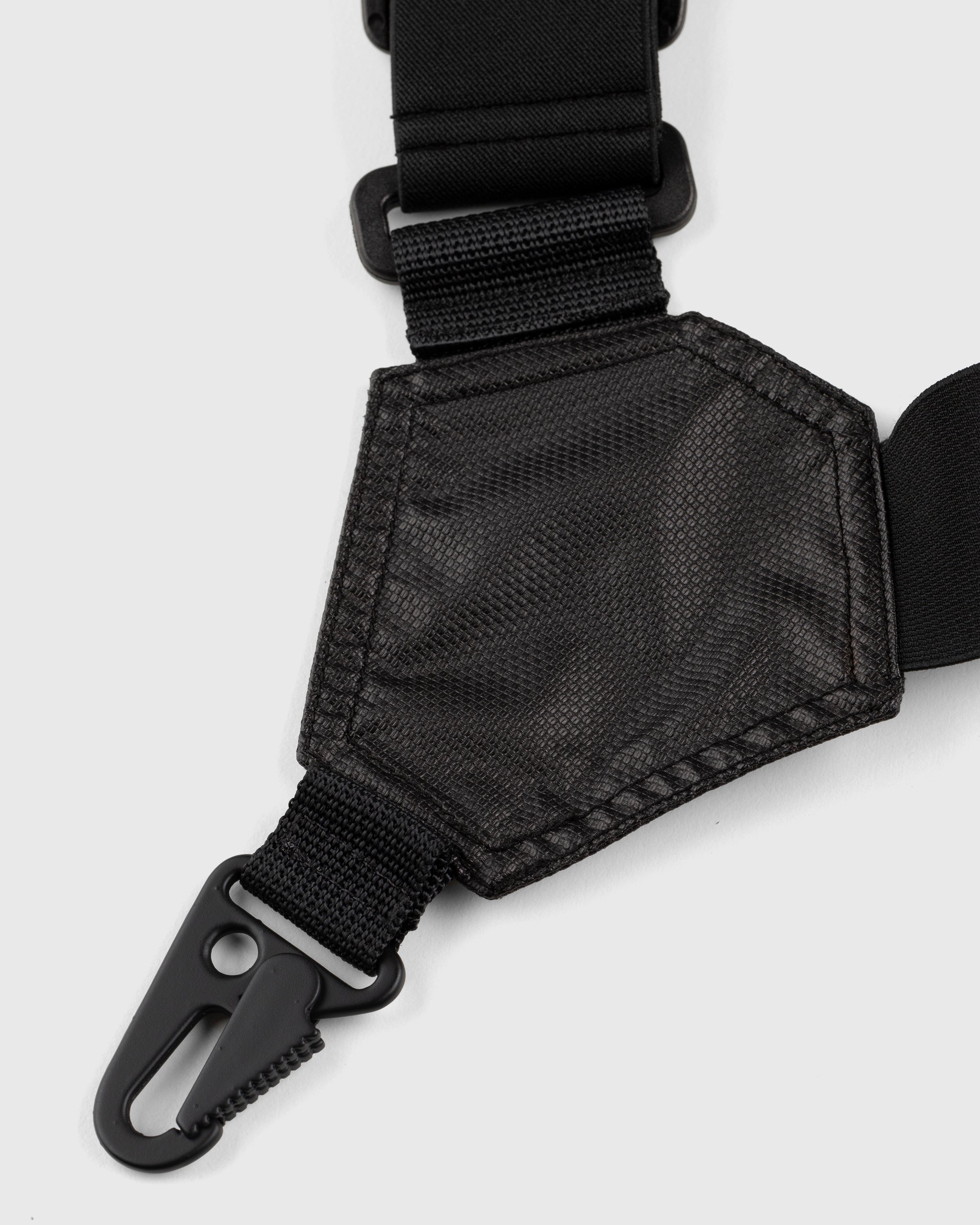 Stone Island - 96070 Cotton Suspenders Black - Accessories - Black - Image 3