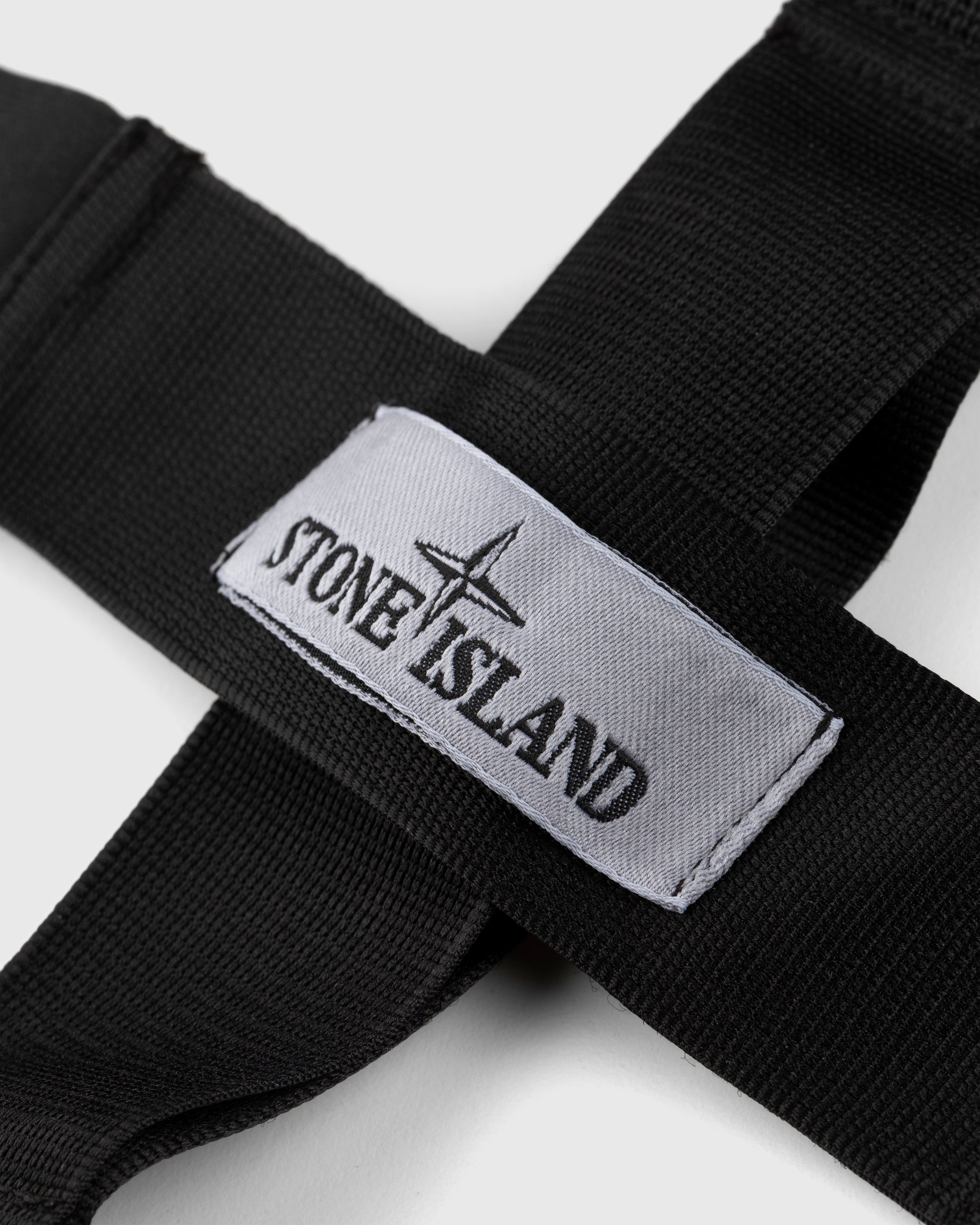 Stone Island - 96070 Cotton Suspenders Black - Accessories - Black - Image 4