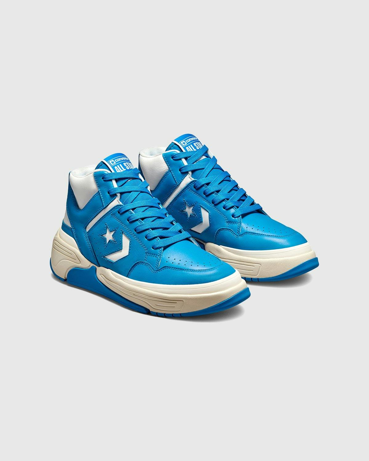Converse - Weapon CX Mid Kinetic Blue White - Footwear - Blue - Image 3
