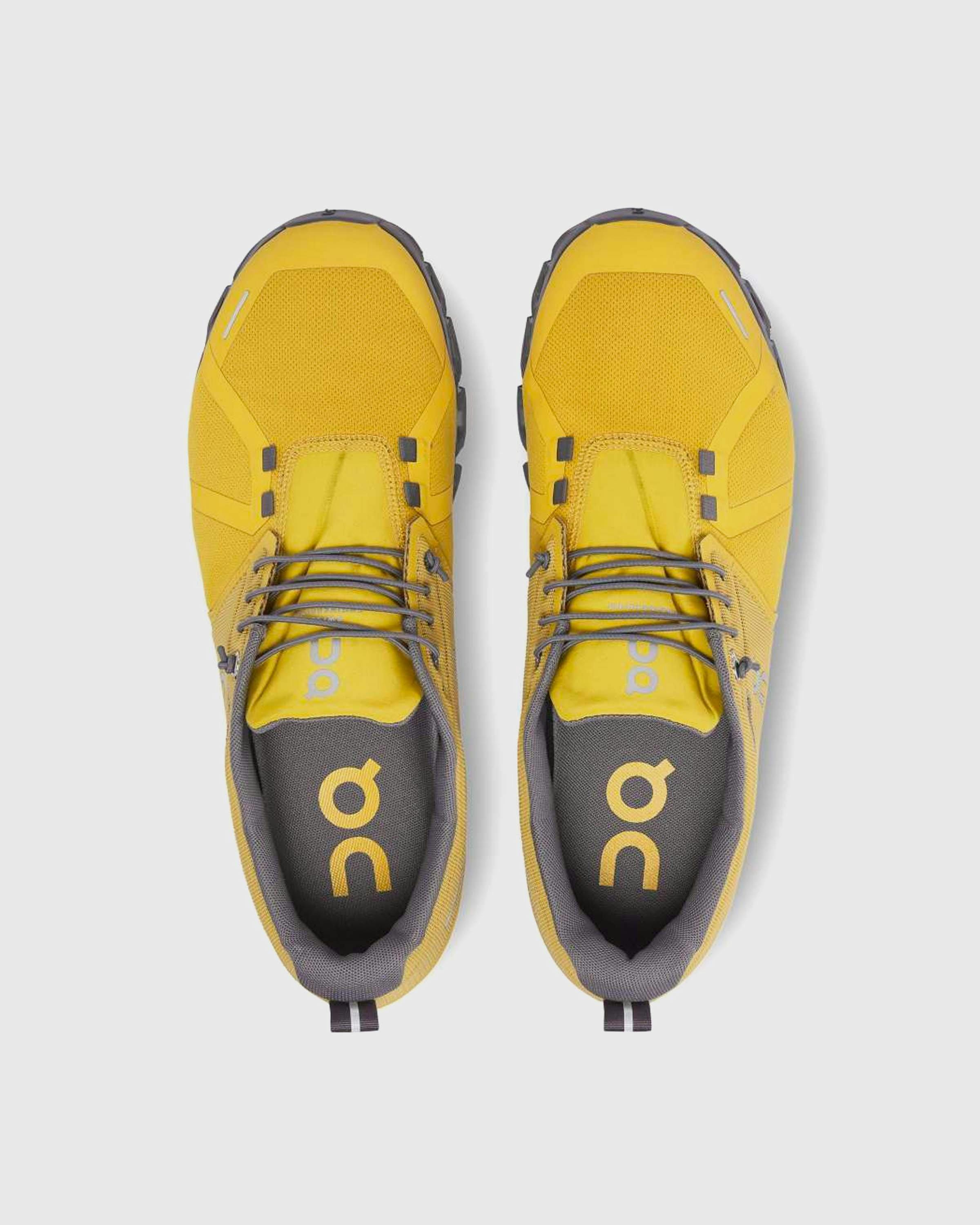 On - Cloud 5 Waterproof Mustard/Rock - Footwear - Yellow - Image 4