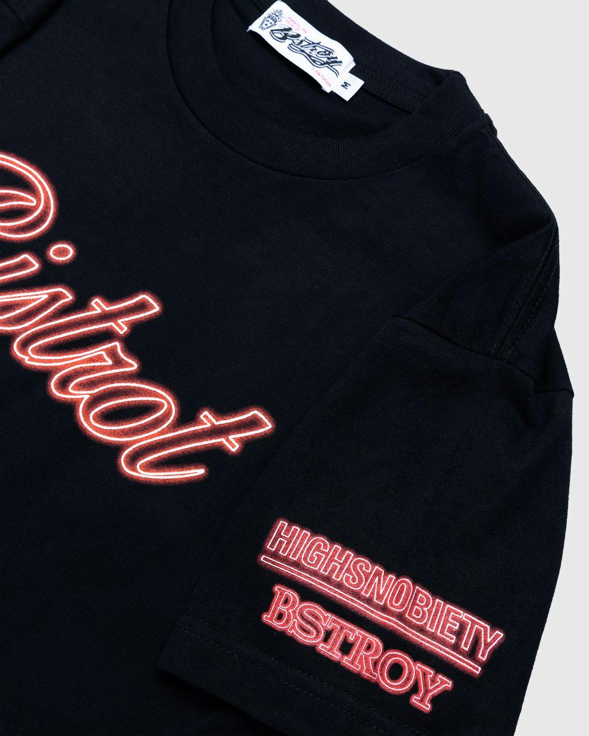 Bstroy x Highsnobiety - T-Shirt Black - Clothing - Black - Image 4