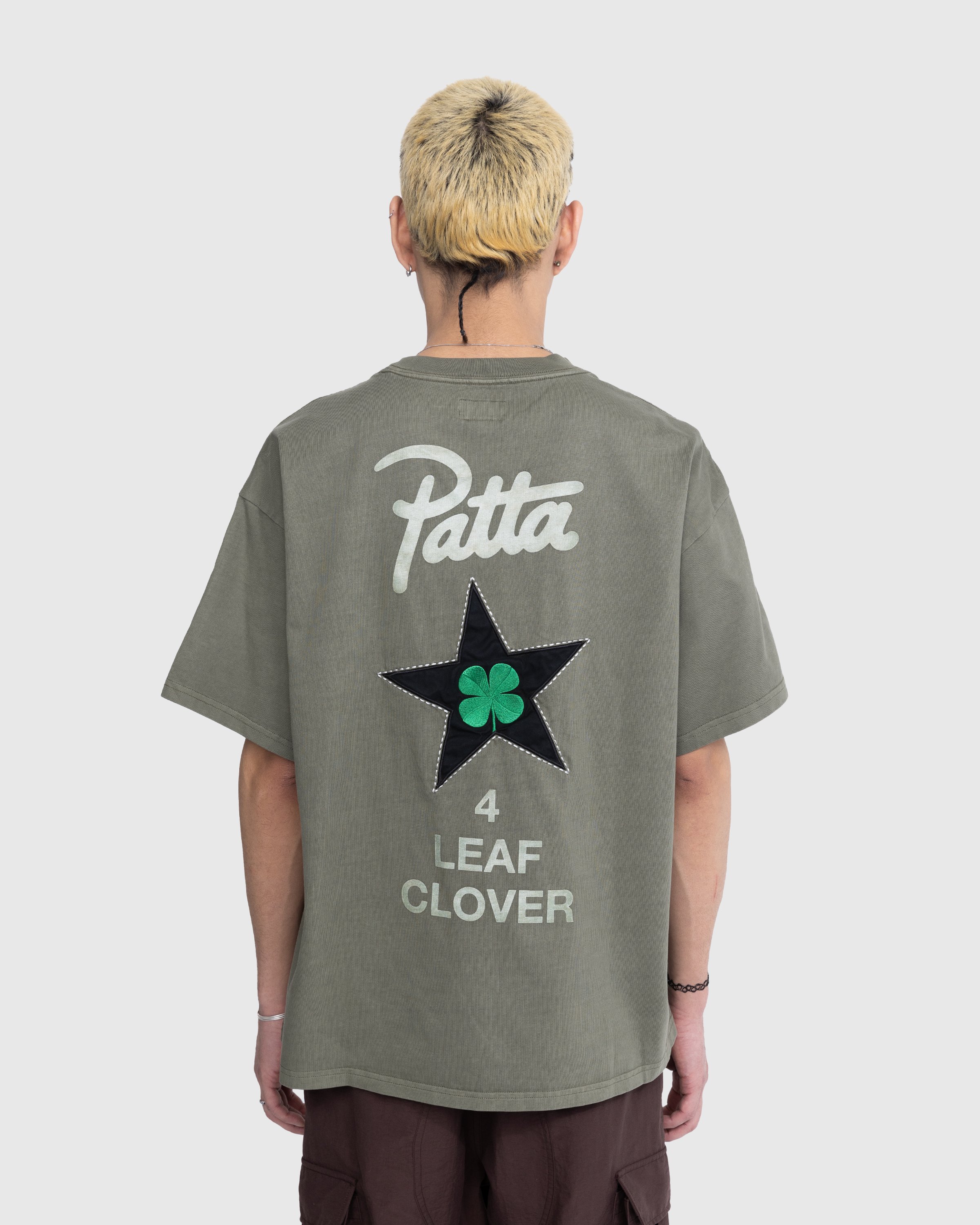 Patta x Converse - Tee Burnt Olive - Clothing - Brown - Image 4