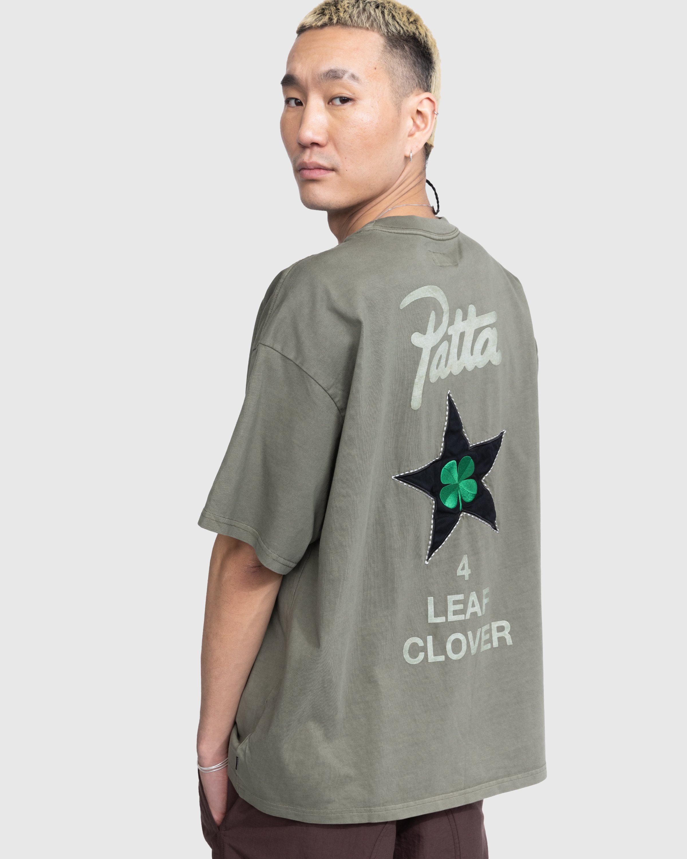 Patta x Converse - Tee Burnt Olive - Clothing - Brown - Image 7