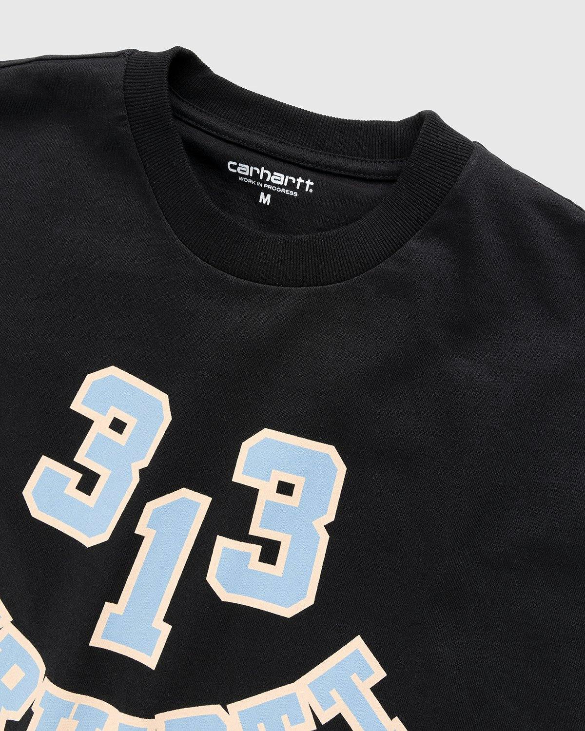 Carhartt WIP - 313 Smile T-Shirt Black - Clothing - Black - Image 5