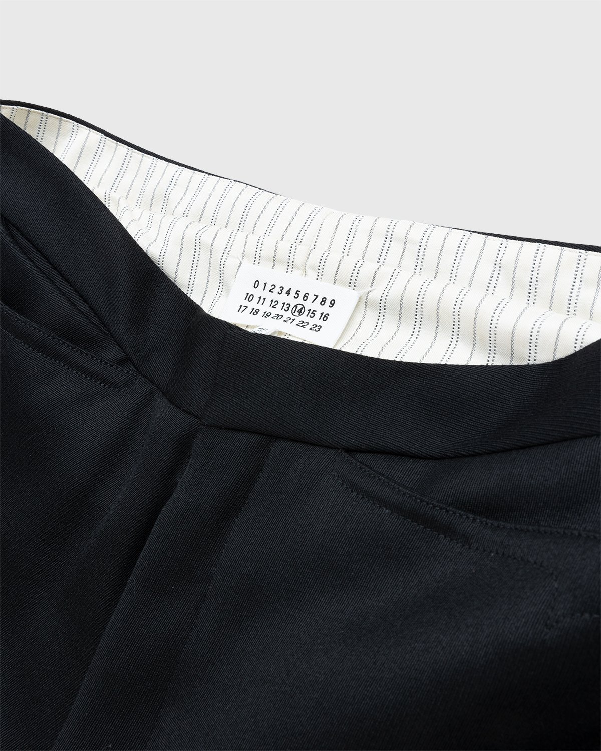 Maison Margiela - Gabardine Trousers Black - Clothing - Black - Image 3