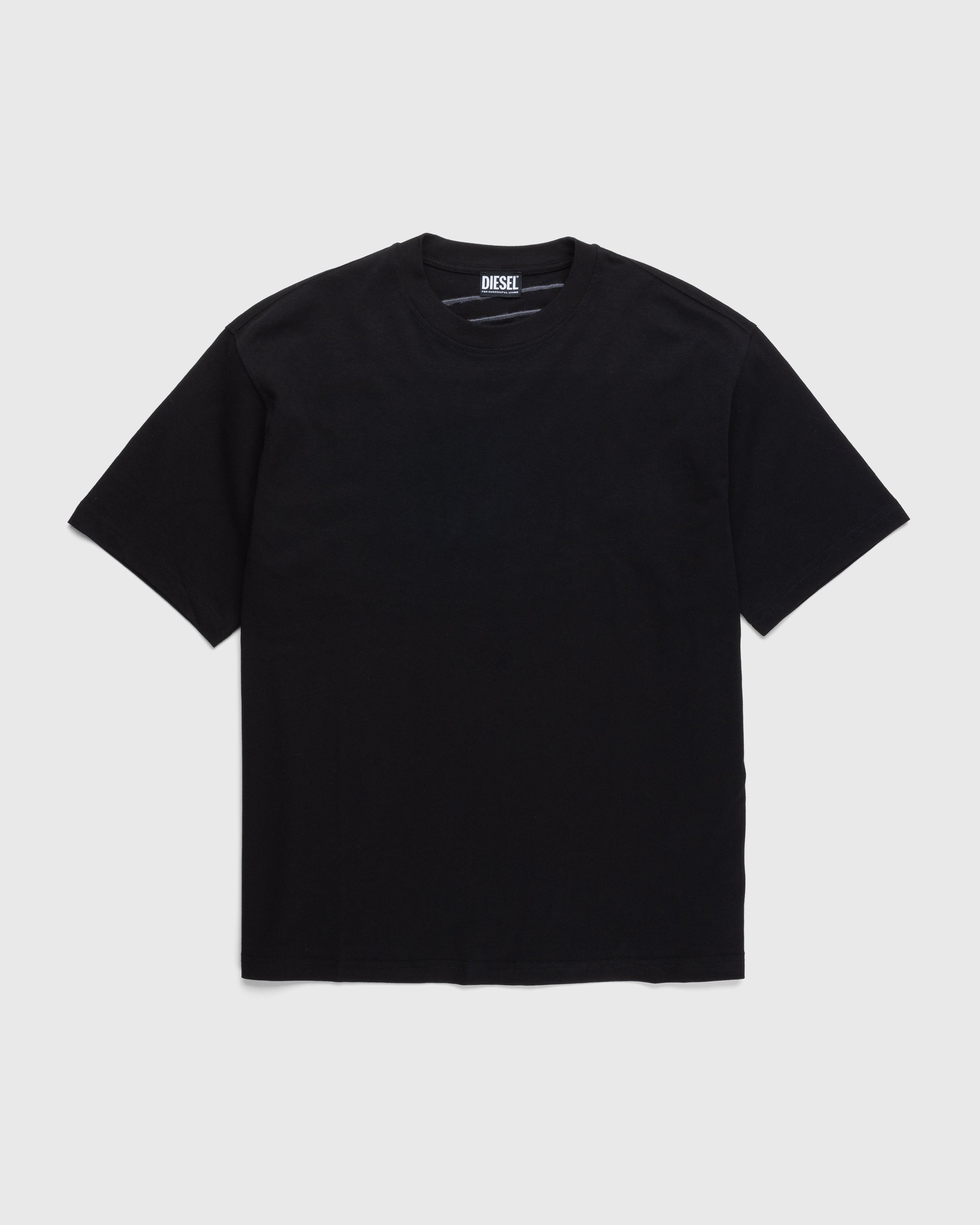 Diesel - Boggy Megoval T-Shirt Black - Clothing - Black - Image 2