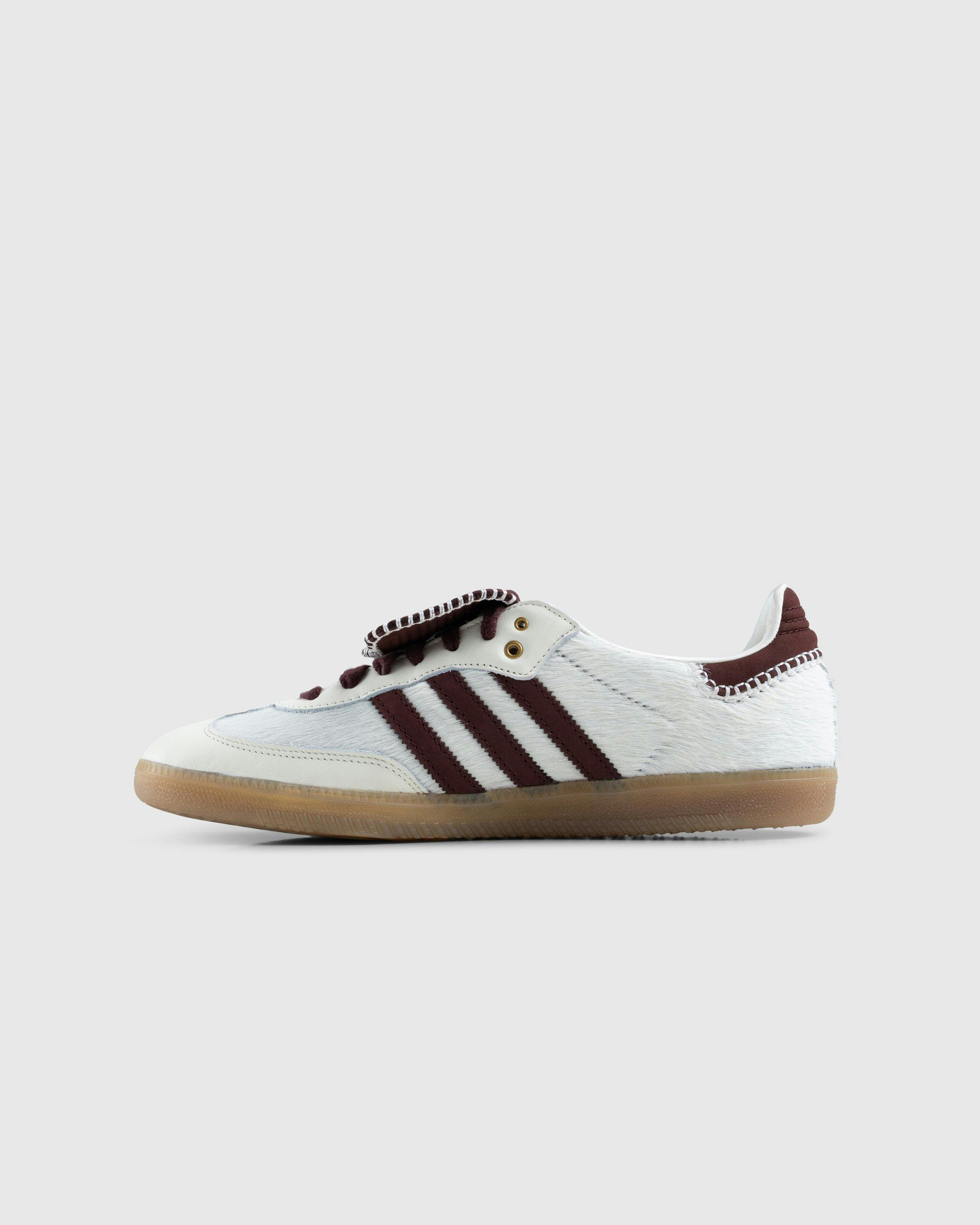 Adidas x Wales Bonner - WB PONY TONAL SAMBA CWHITE/MYSBRN/CWHITE - Footwear - White - Image 2