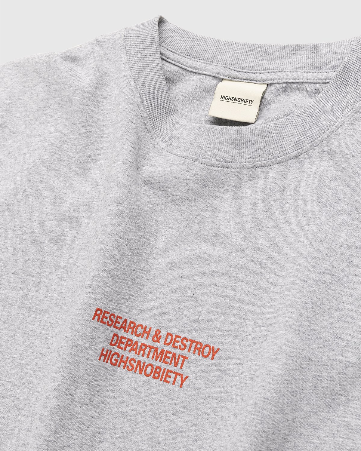 Highsnobiety - Werkstatt T-Shirt Grey - Clothing - Grey - Image 4