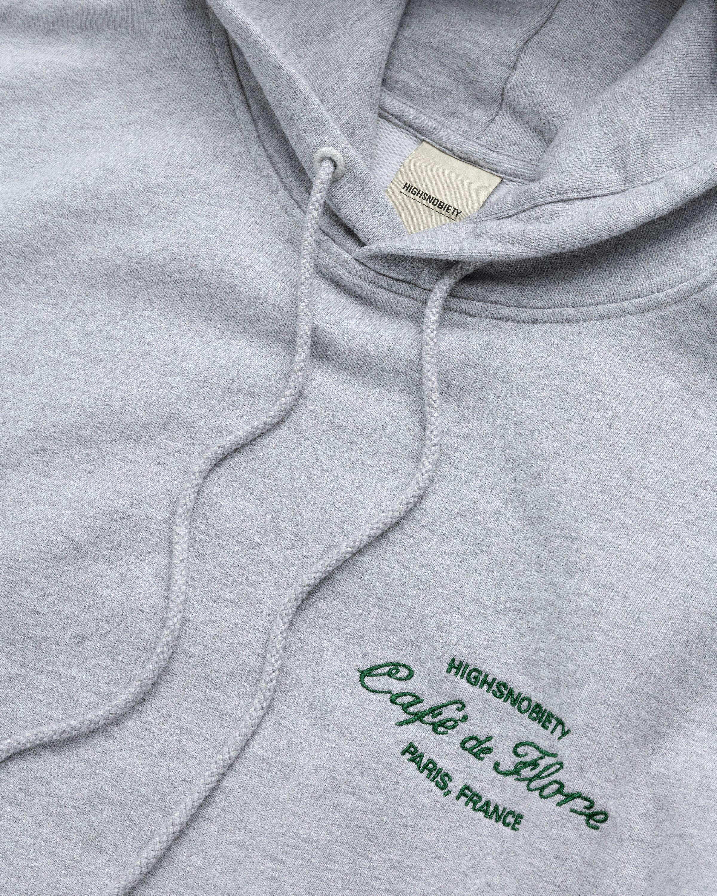 Café de Flore x Highsnobiety - Not In Paris 4 Hoodie Heather Grey - Clothing - Grey - Image 3