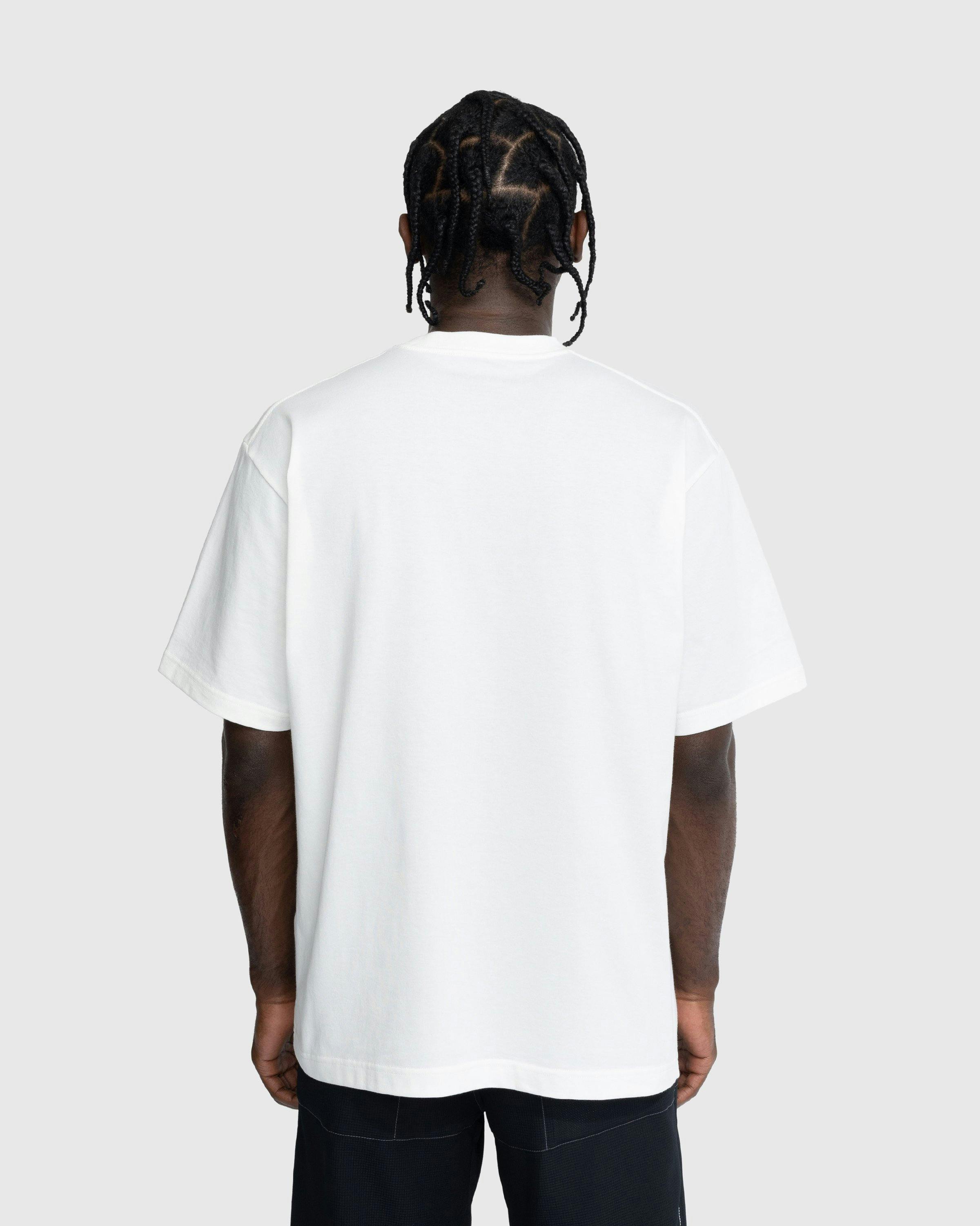 And Wander - In The Mountain Printed Tee White - Clothing - White - Image 3