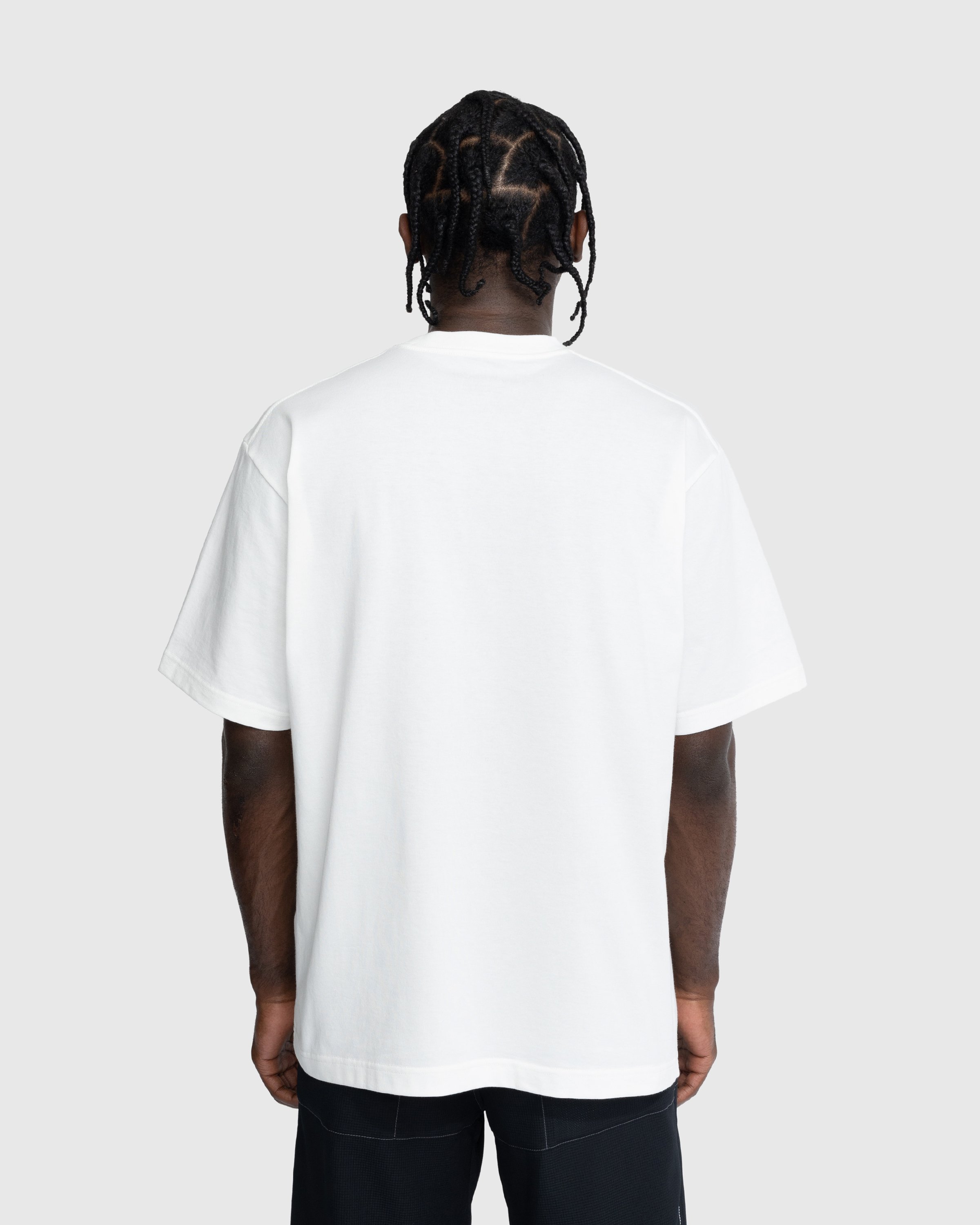 And Wander - In The Mountain Printed Tee White - Clothing - White - Image 3
