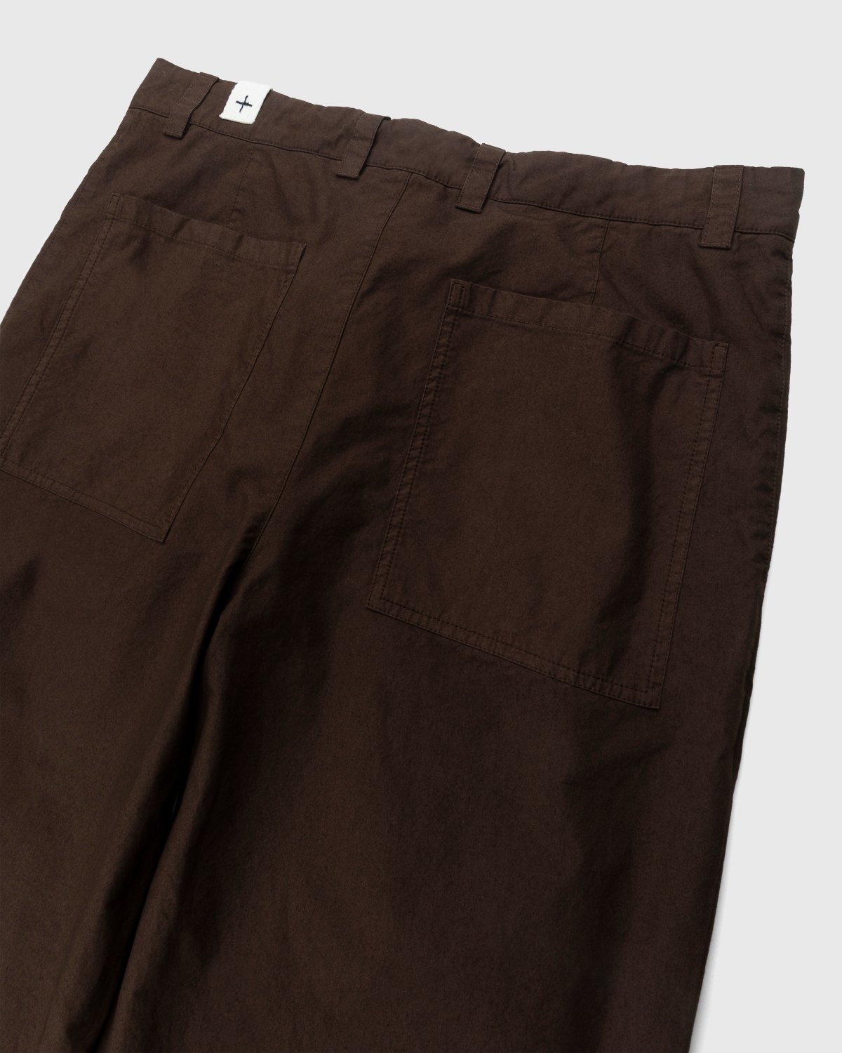 Jil Sander - Cotton Trousers Dark Brown - Clothing - Brown - Image 3