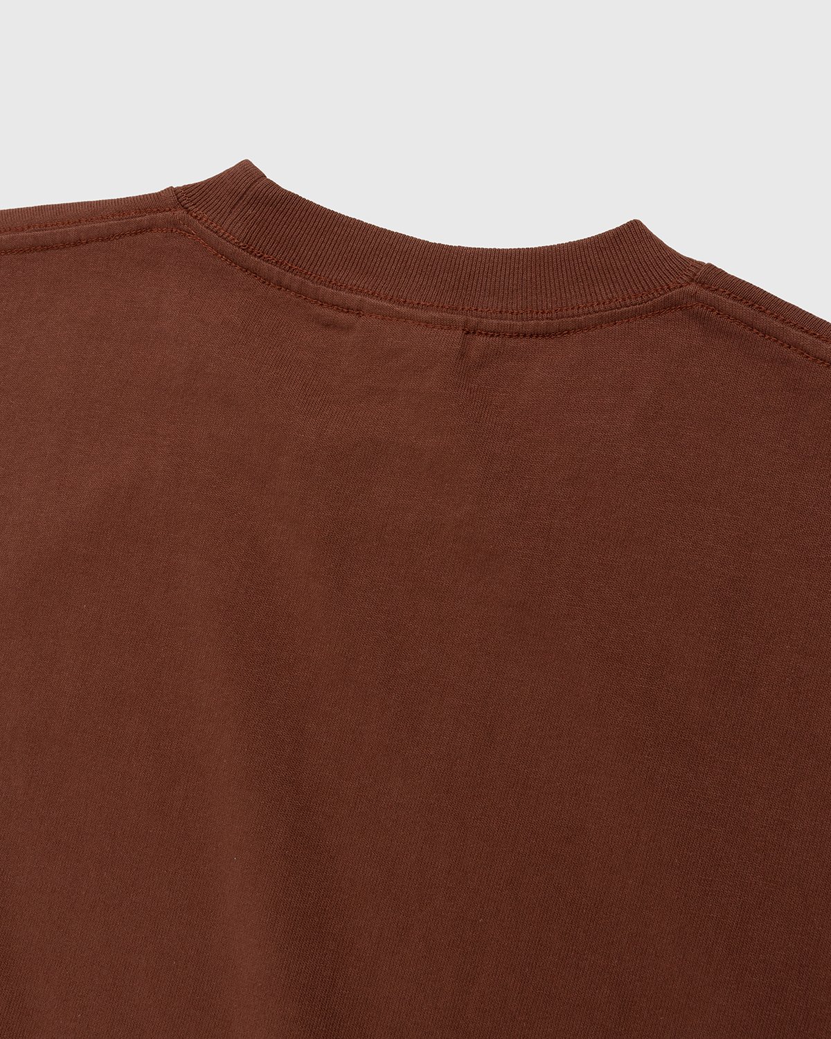 Highsnobiety - Script Logo T-Shirt Brown - Clothing - Brown - Image 4