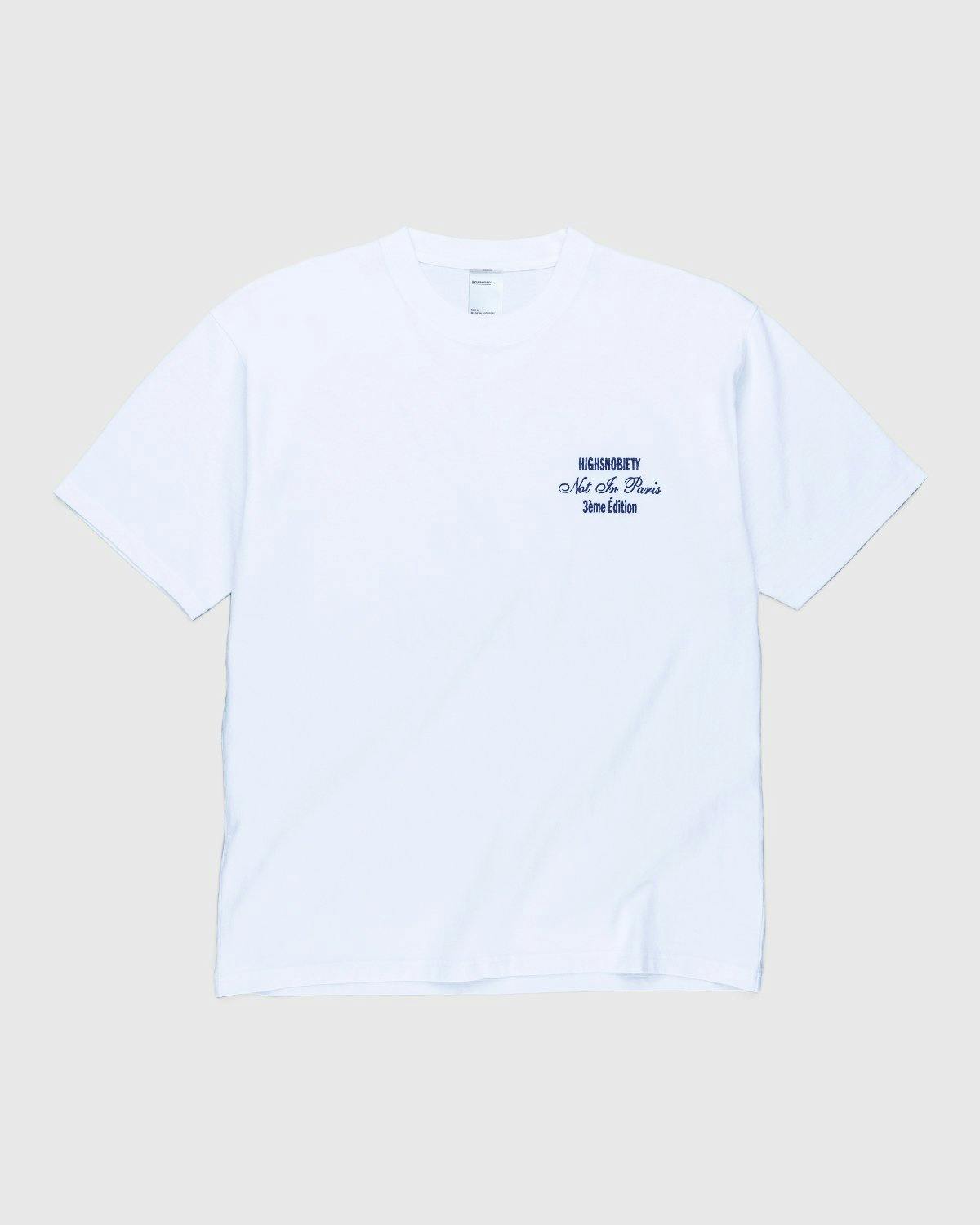 Highsnobiety - Not In Paris 3 Tour Eiffel T-Shirt White - Clothing - White - Image 2