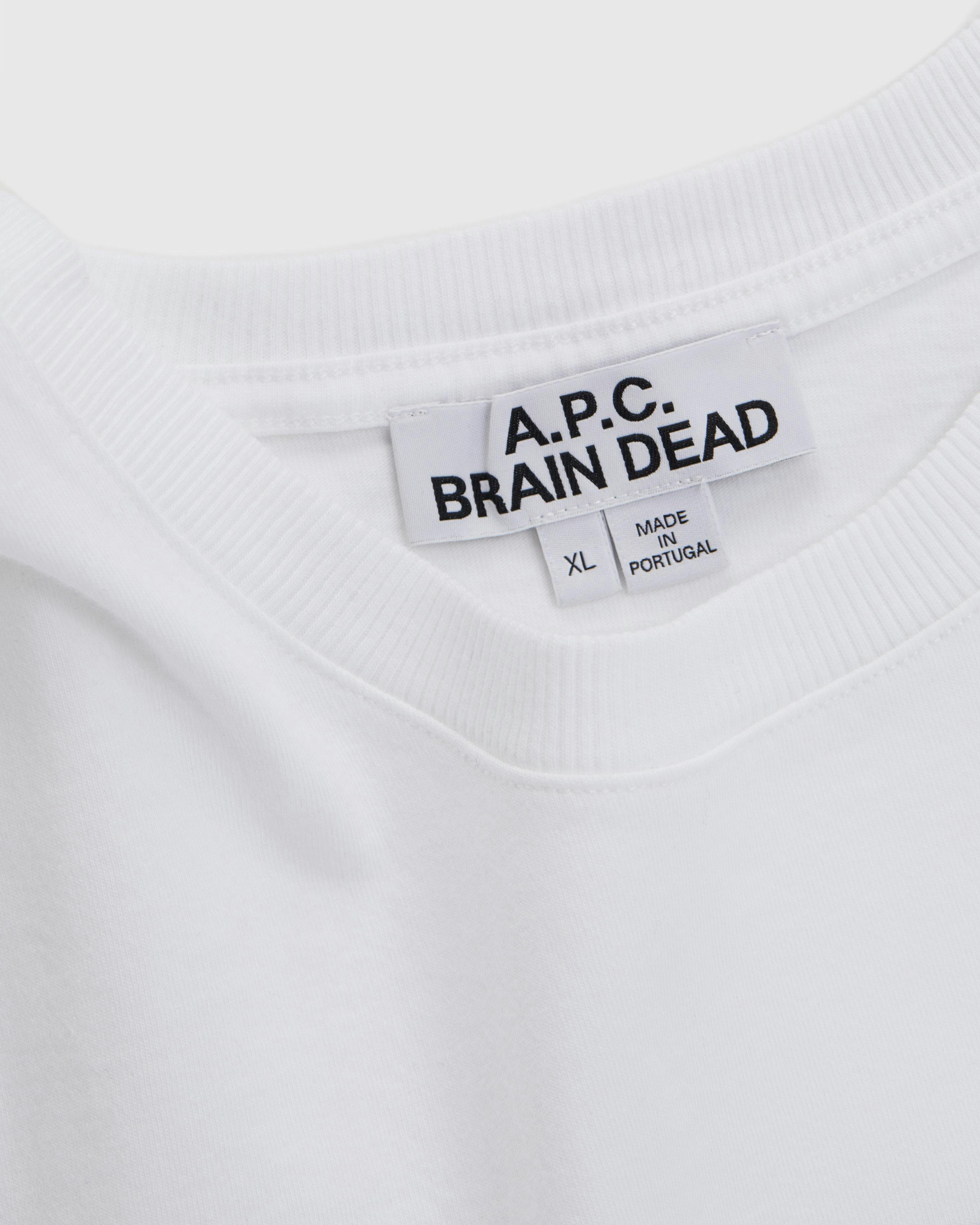 Brain Dead x A.P.C. - Spooky White - Clothing - White - Image 3