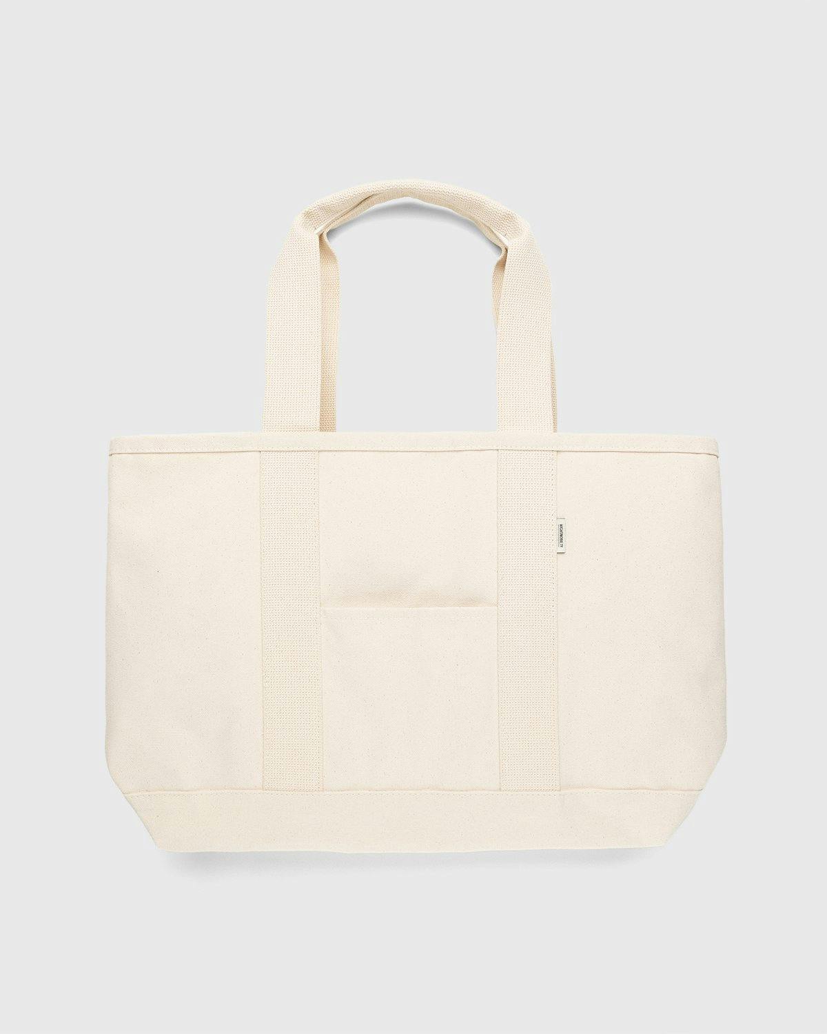Highsnobiety - Heavy Canvas Large Shopper Tote Natural - Accessories - Beige - Image 2