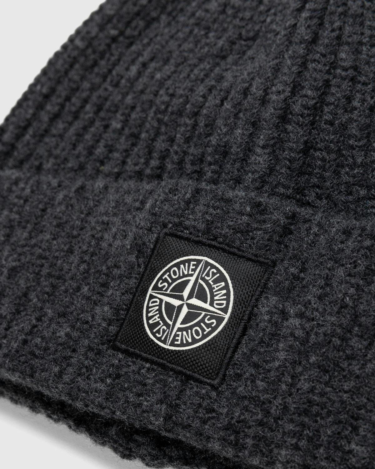 Stone Island - Beanie Grey - Accessories - Grey - Image 3