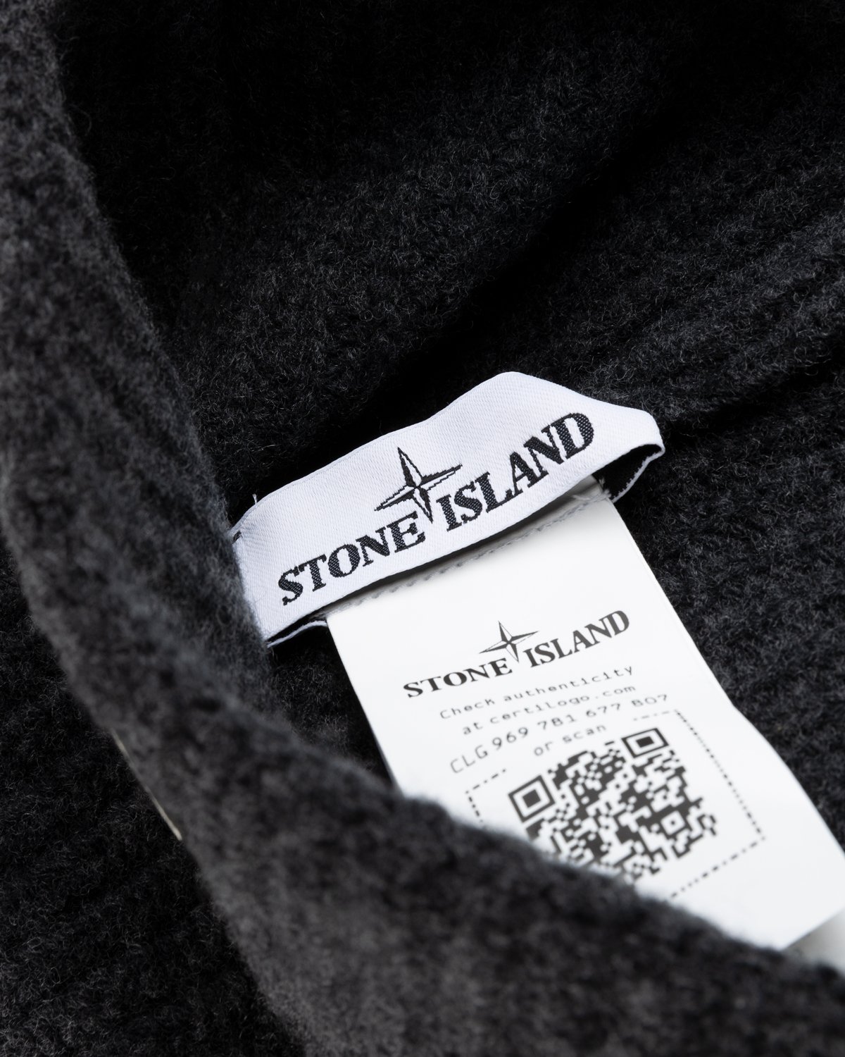 Stone Island - Beanie Grey - Accessories - Grey - Image 4