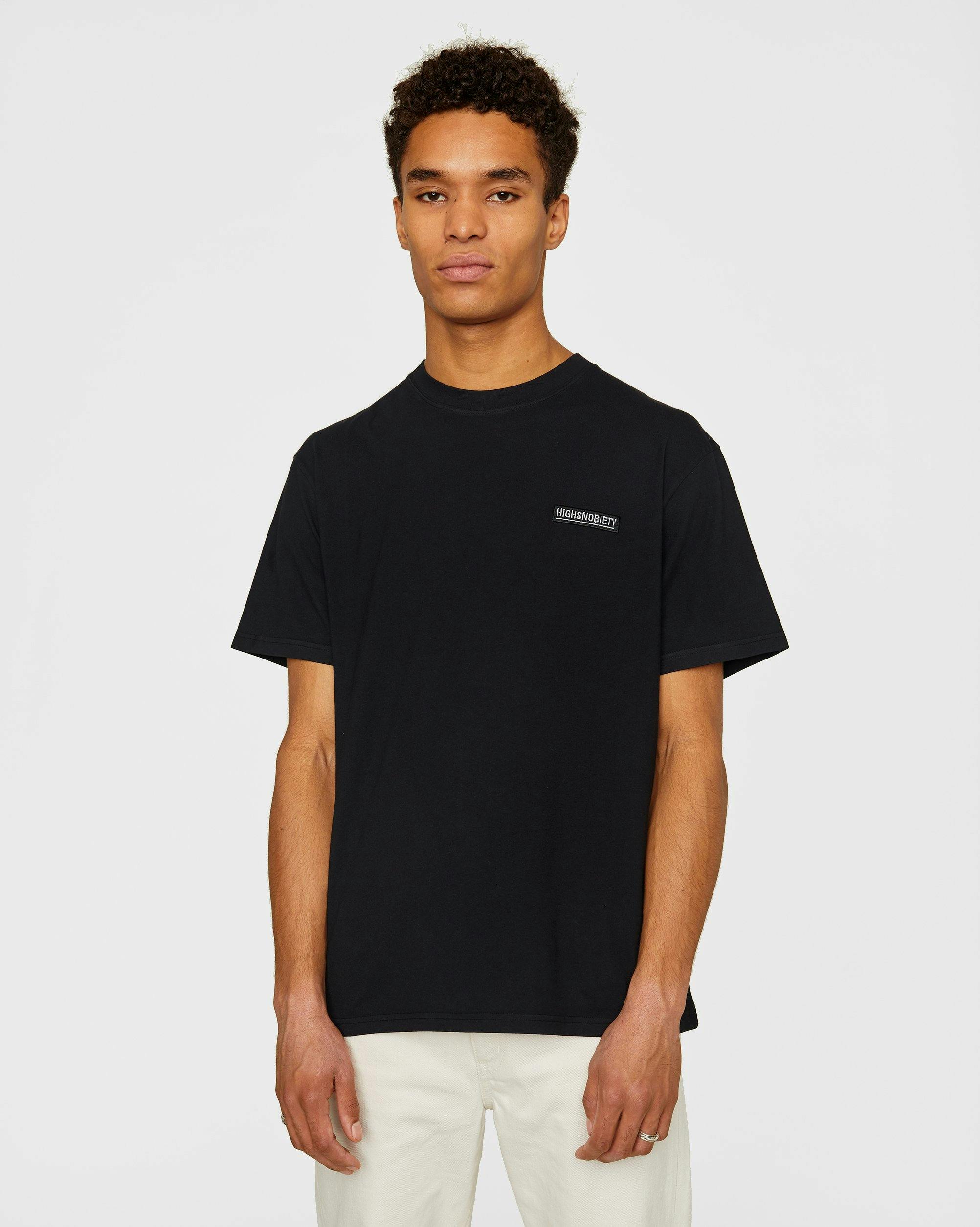 Highsnobiety - Staples T-Shirt Black - Clothing - Black - Image 2