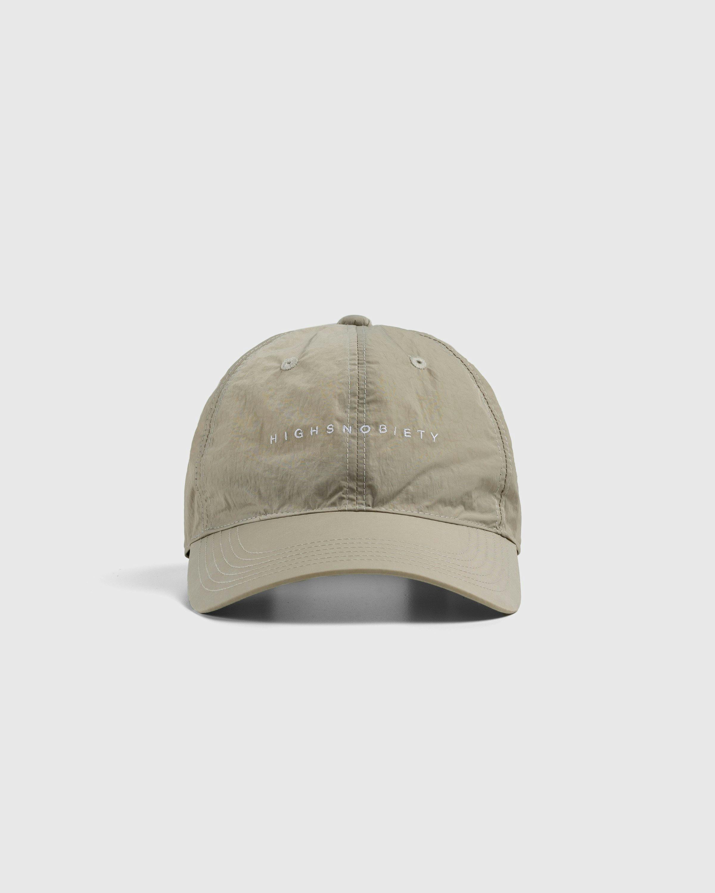 Highsnobiety - Nylon Ball Cap Beige - Accessories - Beige - Image 2