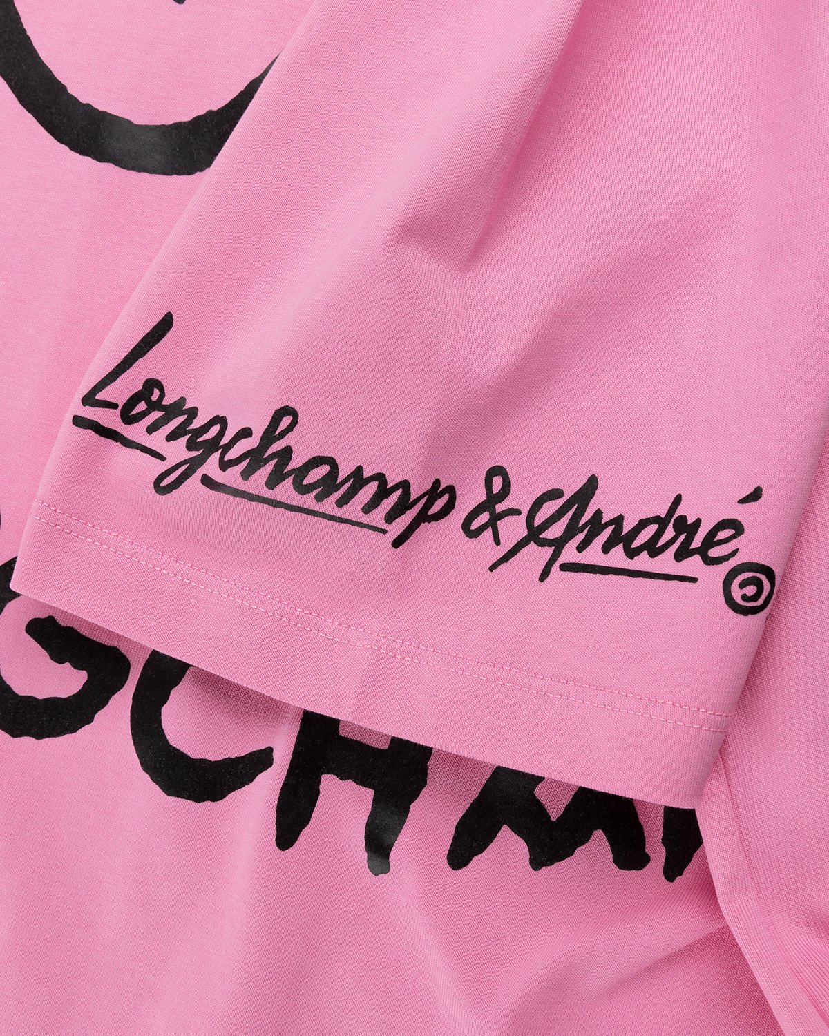Longchamp x André Saraiva - T-Shirt Pink - Clothing - Pink - Image 5
