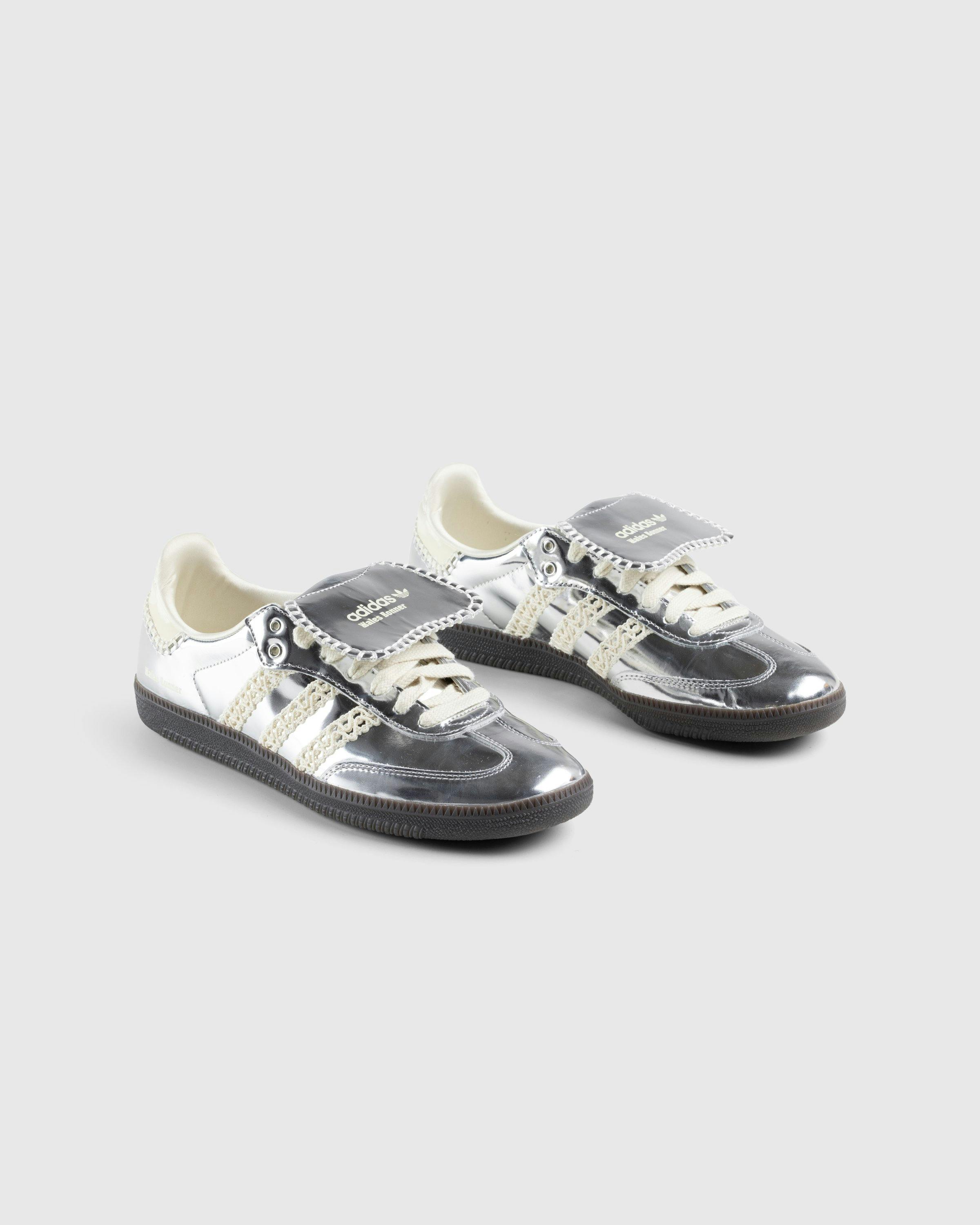 adidas x Wales Bonner – Samba Metallic Silver/Cream White/Grey