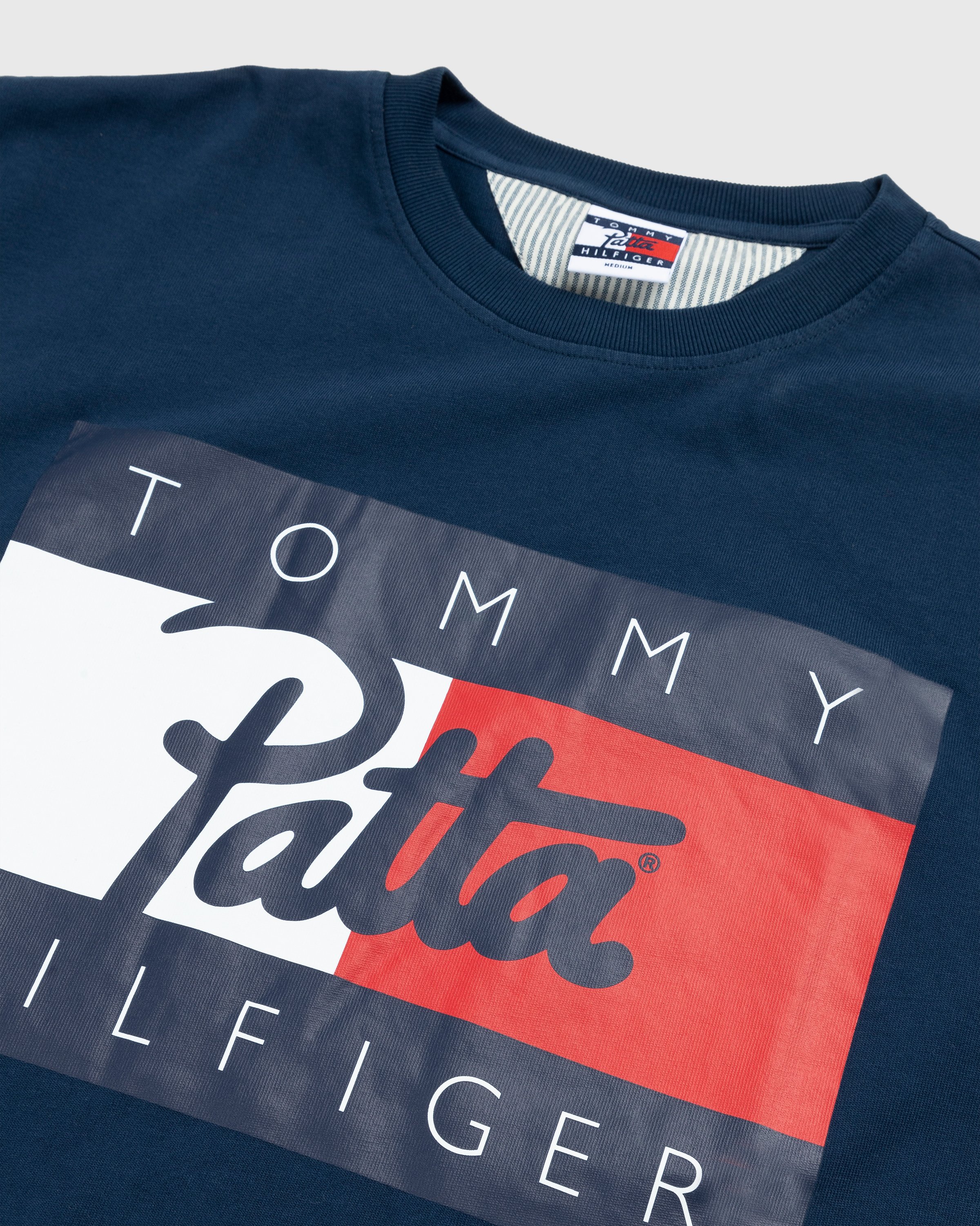 Patta x Tommy Hilfiger - T-Shirt Sport Navy - Clothing - Blue - Image 3