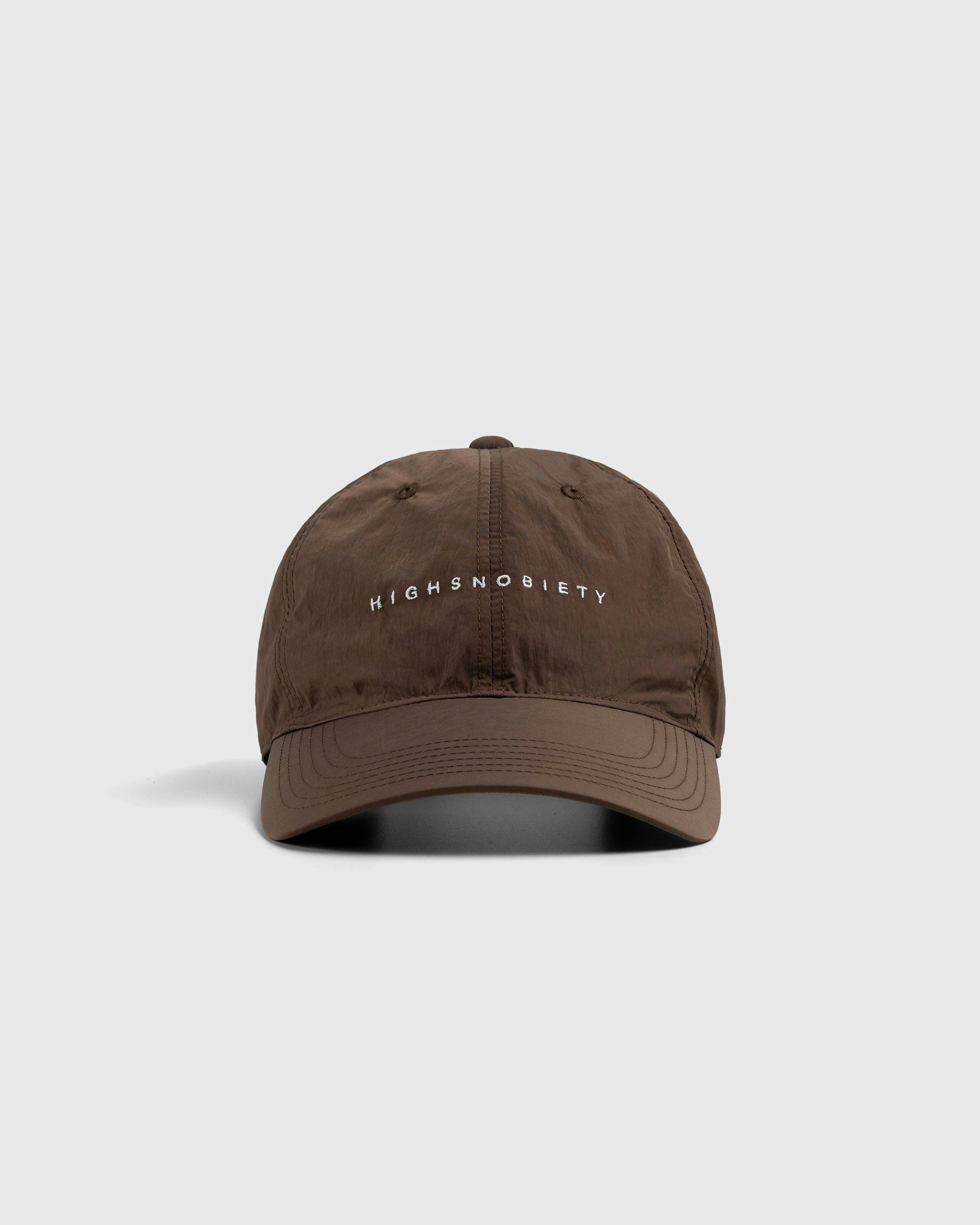 Highsnobiety - Nylon Ball Cap Dark Brown - Accessories - Brown - Image 2