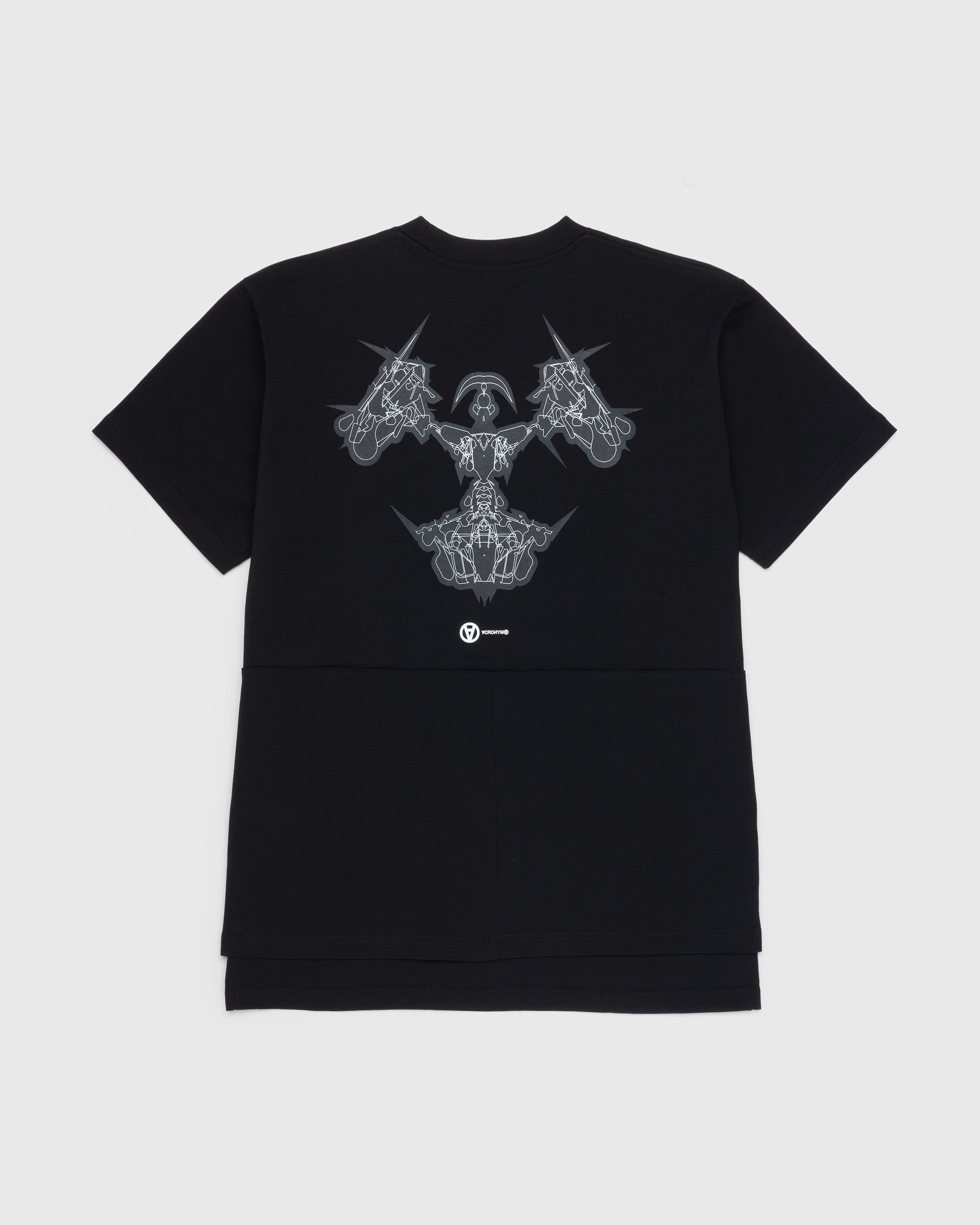 ACRONYM - S28-PR-B Organic Cotton T-Shirt Black - Clothing - Black - Image 2
