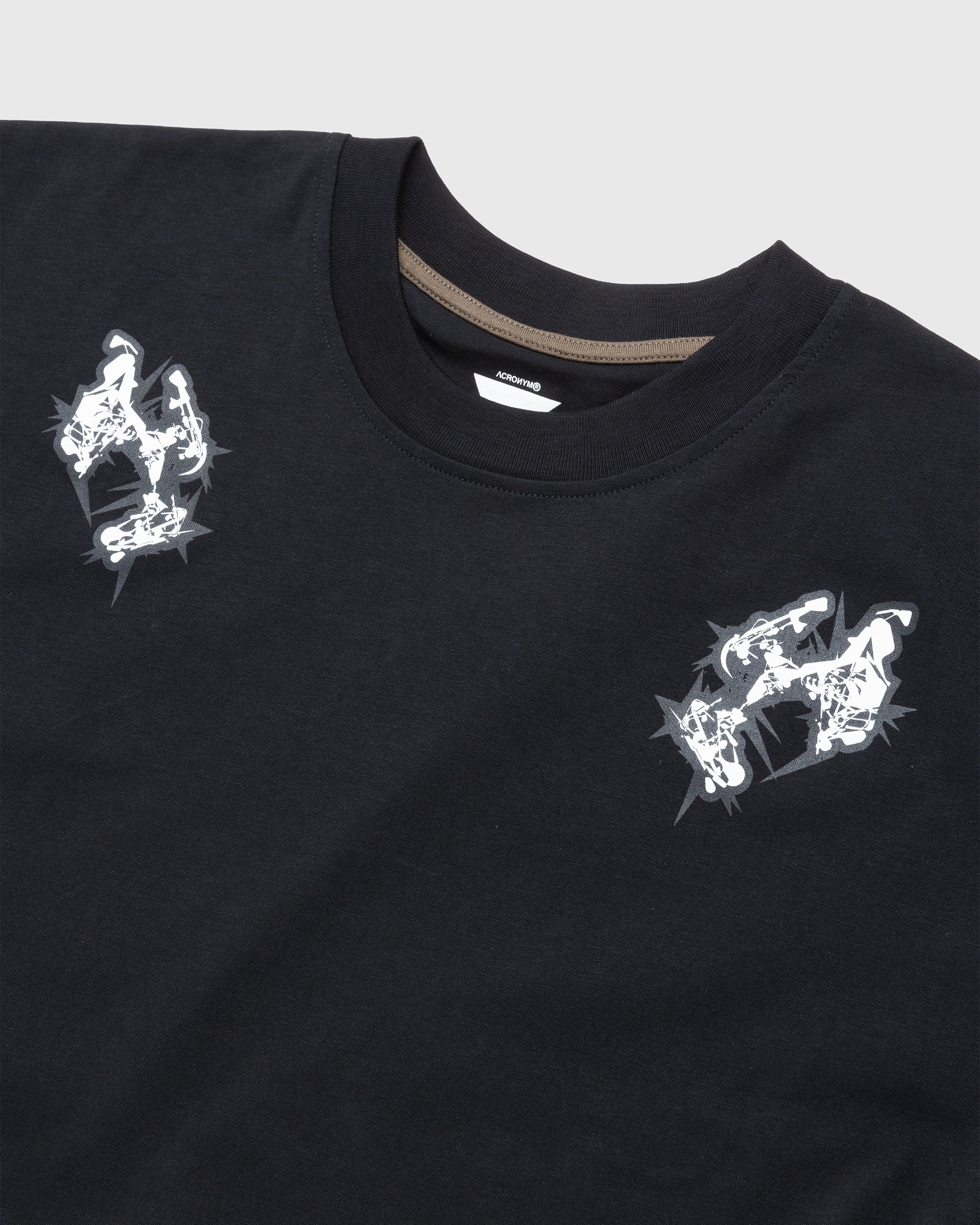 ACRONYM - S28-PR-B Organic Cotton T-Shirt Black - Clothing - Black - Image 3