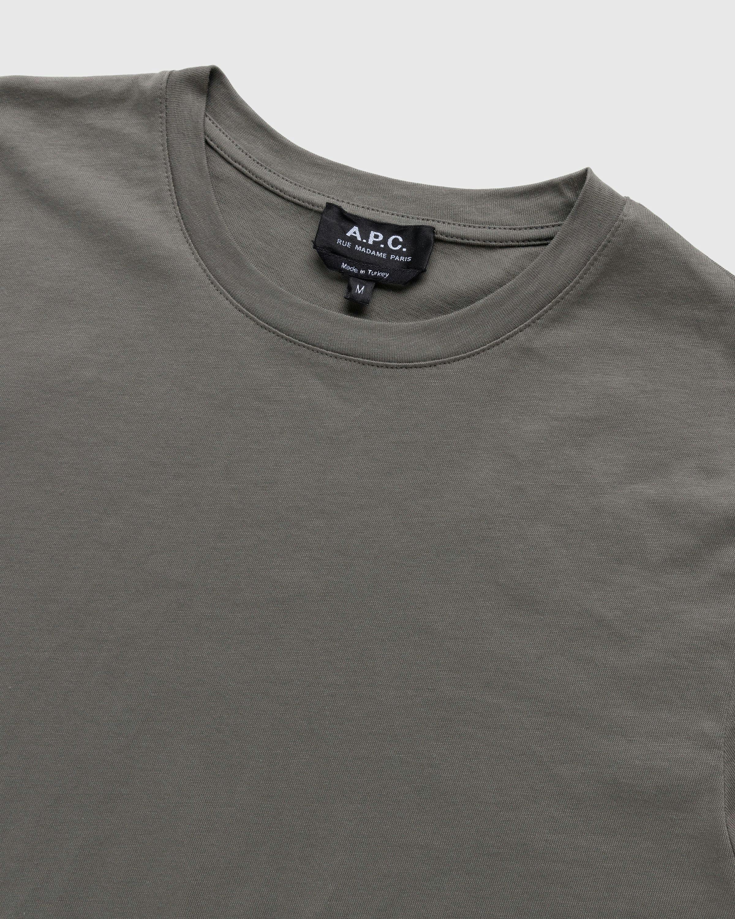 A.P.C. x Jean Touitou - Jimmy T-Shirt Green - Clothing - Green - Image 3