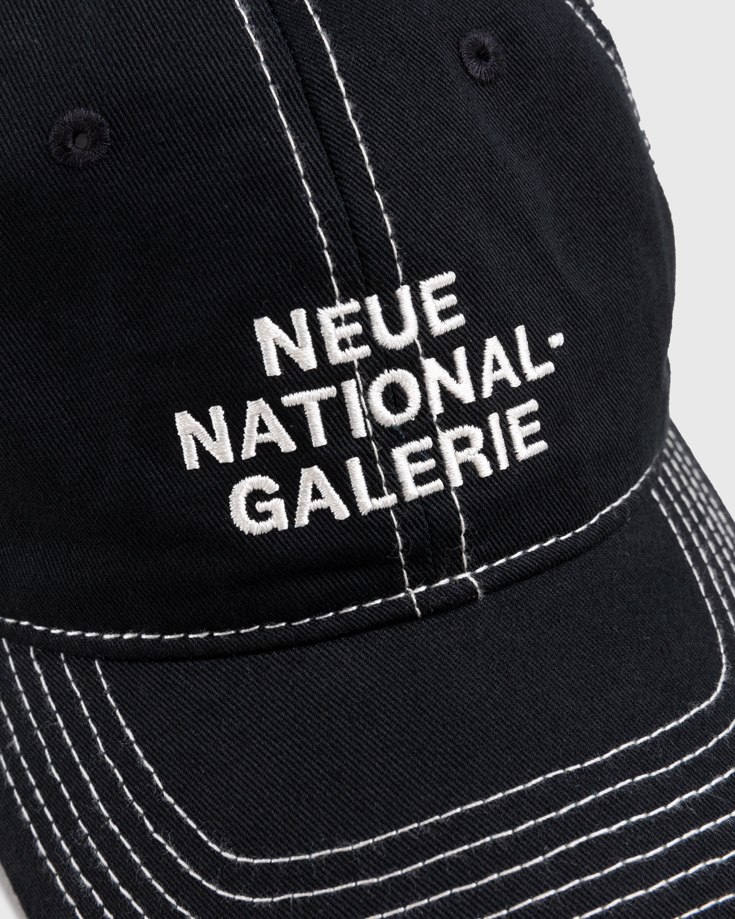 Neue Nationalgalerie x Highsnobiety - BERLIN, BERLIN 3 Cap Black - Accessories - Black - Image 6
