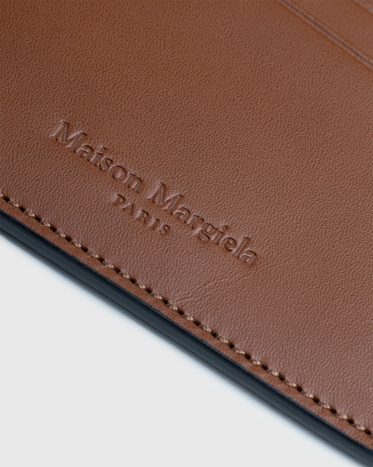 Maison Margiela - Leather Card Holder Brown - Accessories - Brown - Image 5