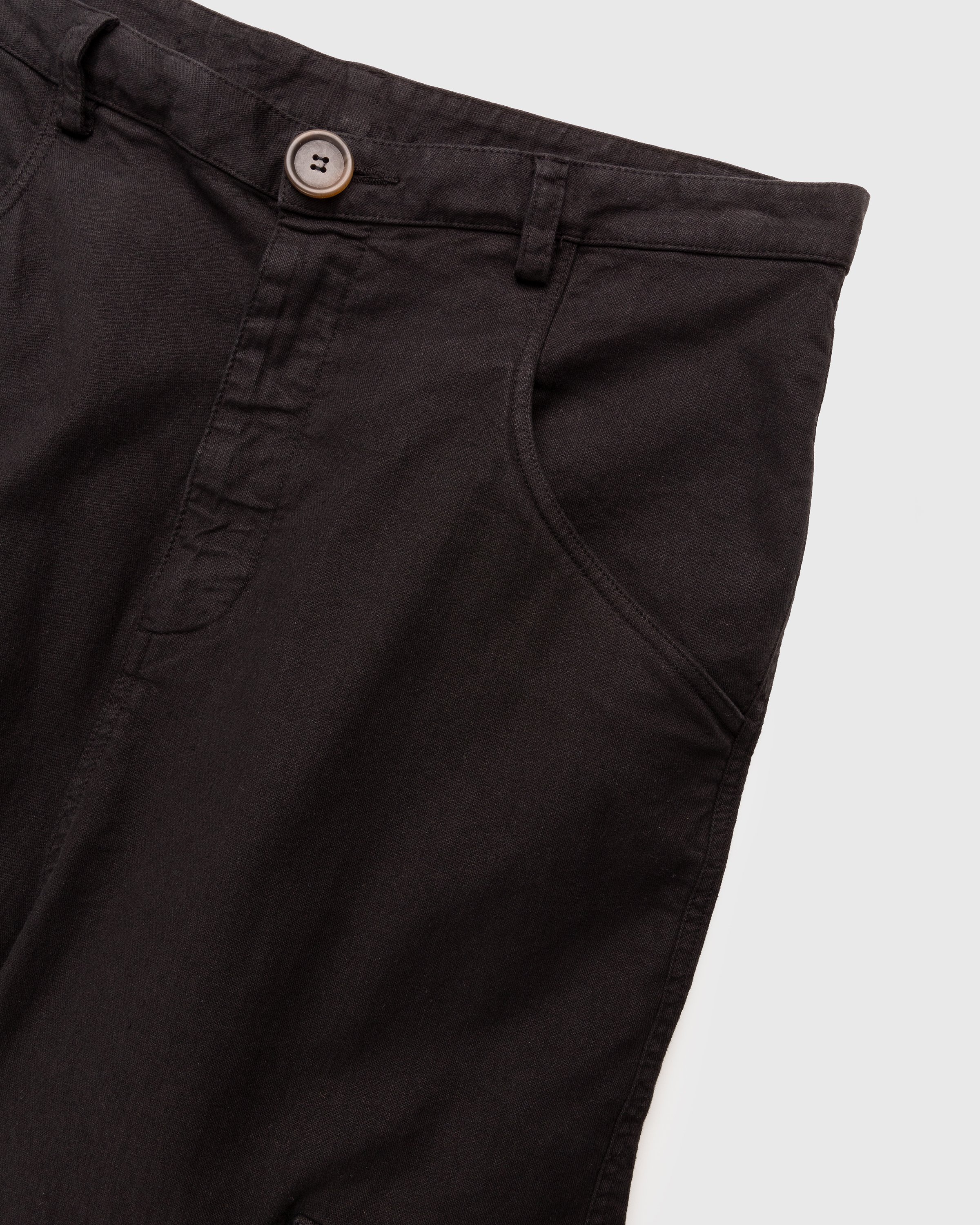 Winnie New York - Linen Cargo Pants Black - Clothing - Black - Image 6