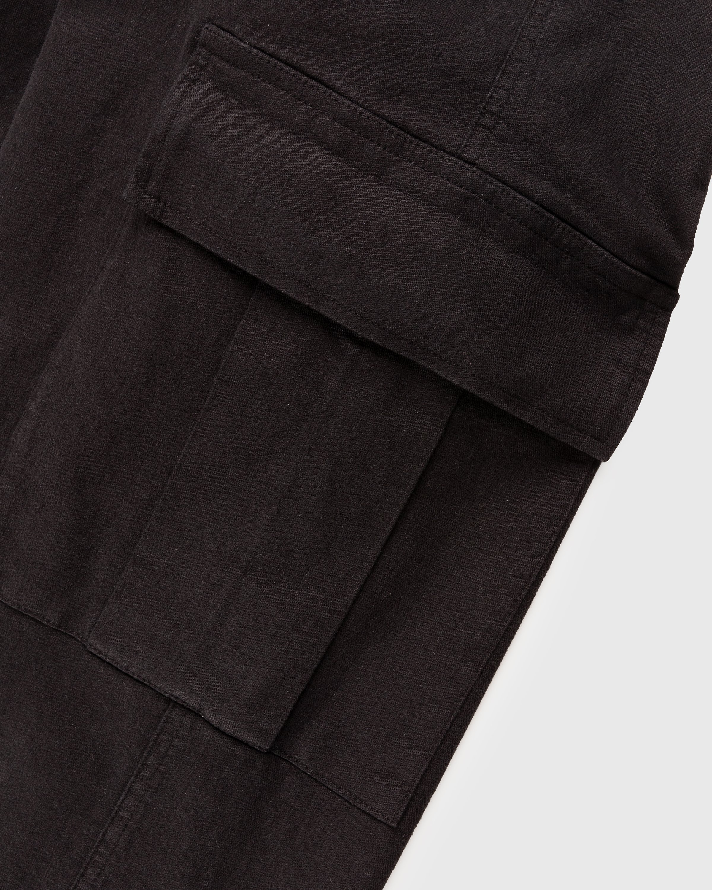 Winnie New York - Linen Cargo Pants Black - Clothing - Black - Image 5