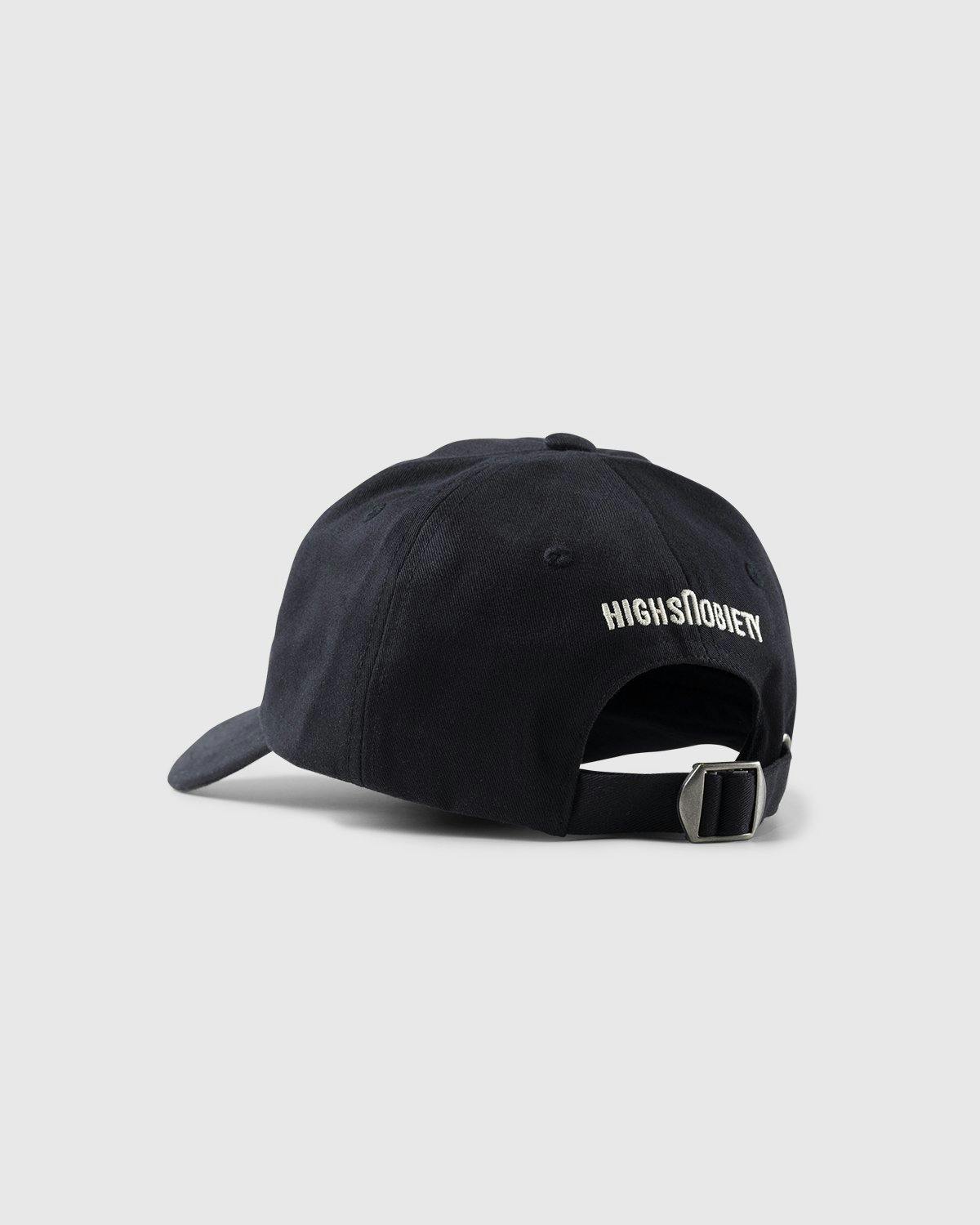 BRAUN x Highsnobiety - Logo Cap Black - Accessories - Black - Image 2