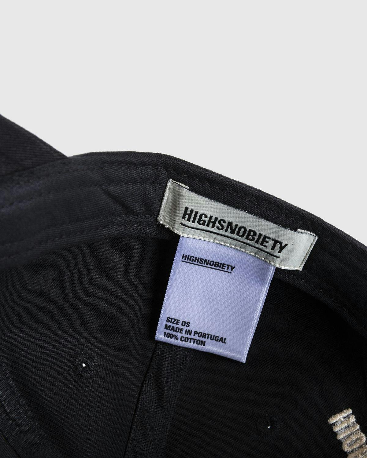 BRAUN x Highsnobiety - Logo Cap Black - Accessories - Black - Image 6