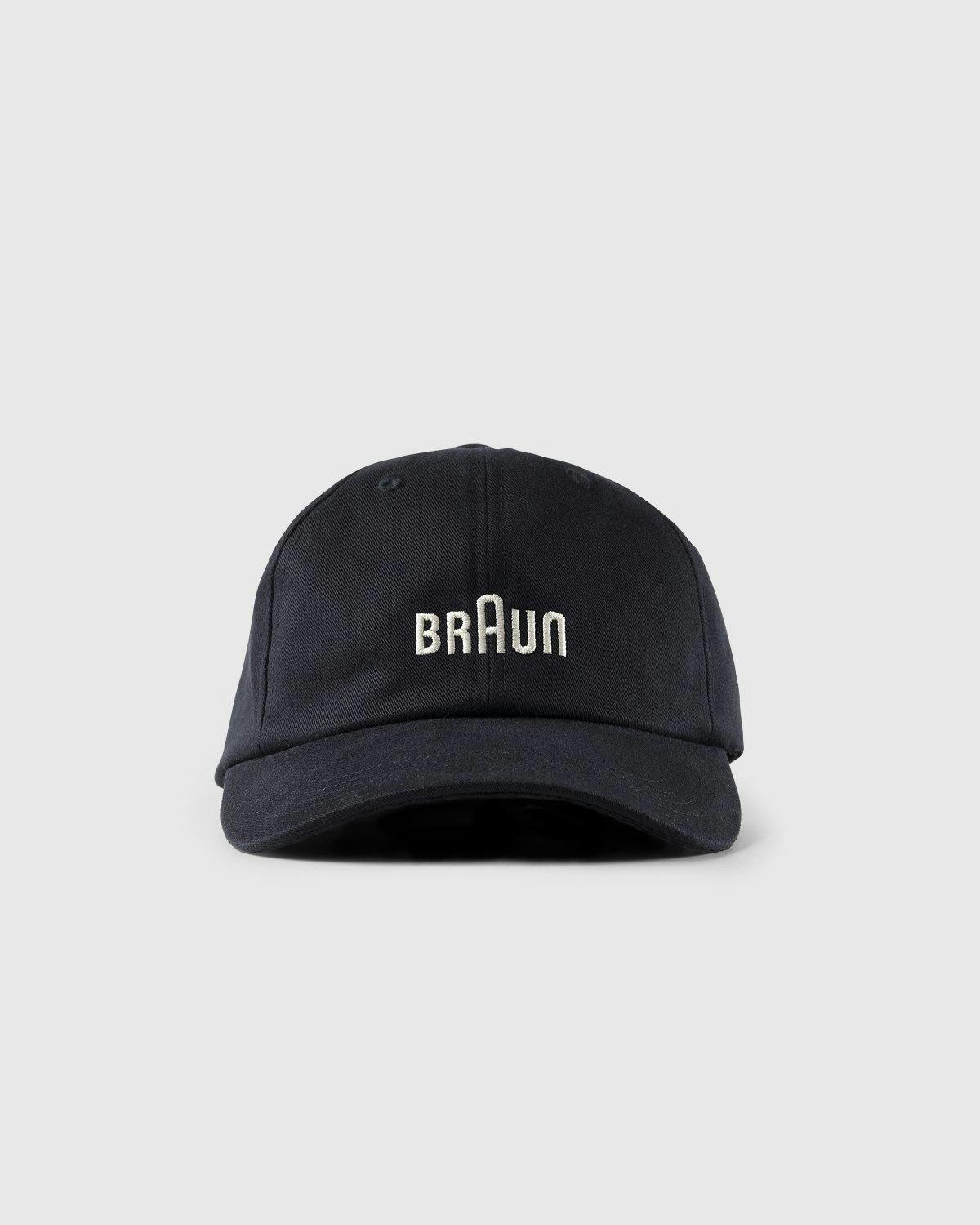 BRAUN x Highsnobiety - Logo Cap Black - Accessories - Black - Image 3