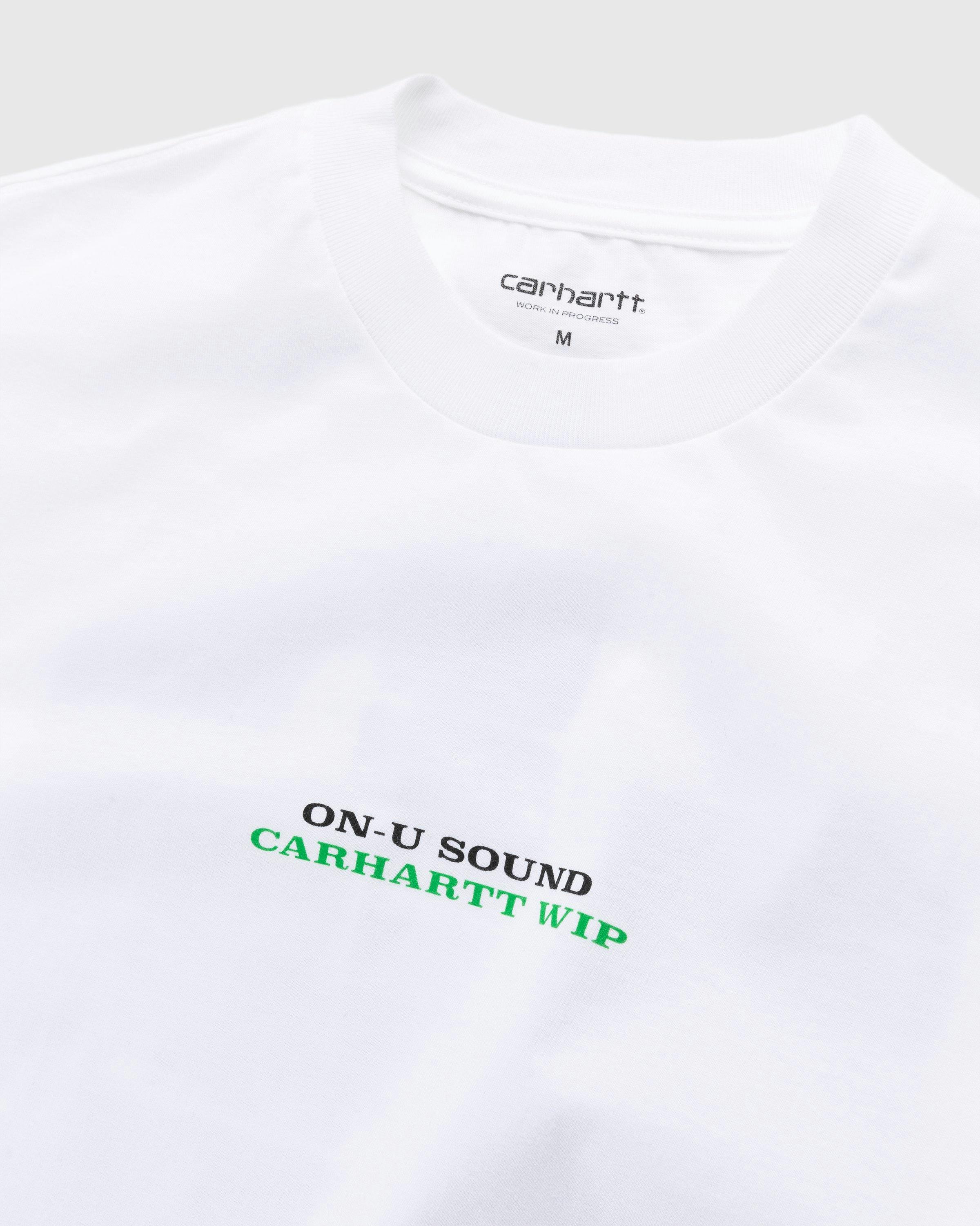 Carhartt WIP - On-U Sound T-Shirt White - Clothing - White - Image 4