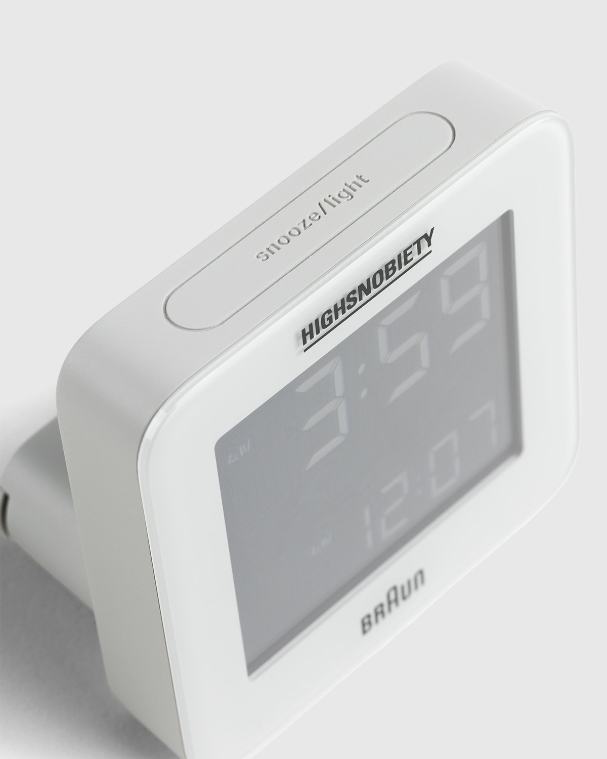 BRAUN x Highsnobiety - BC09 Digital Alarm Clock Grey - Lifestyle - Grey - Image 5