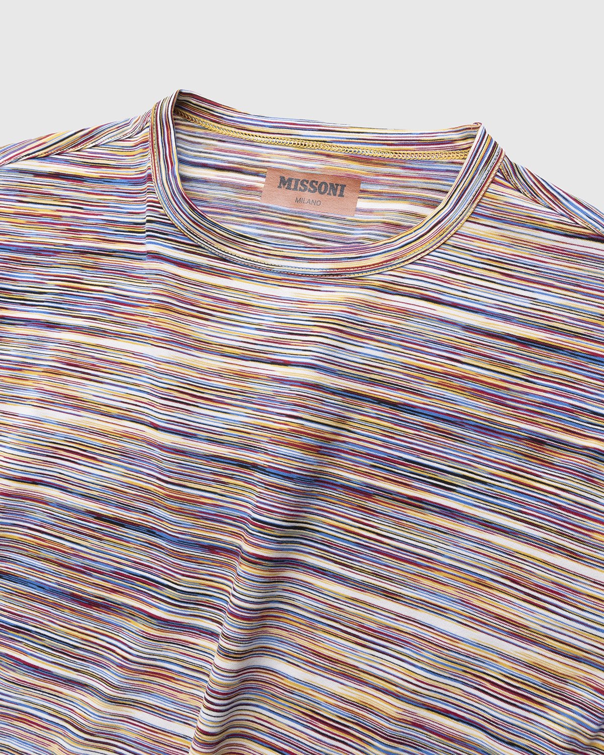 Missoni - Pattern Short-Sleeve T-Shirt Flammato - Clothing - Multi - Image 4