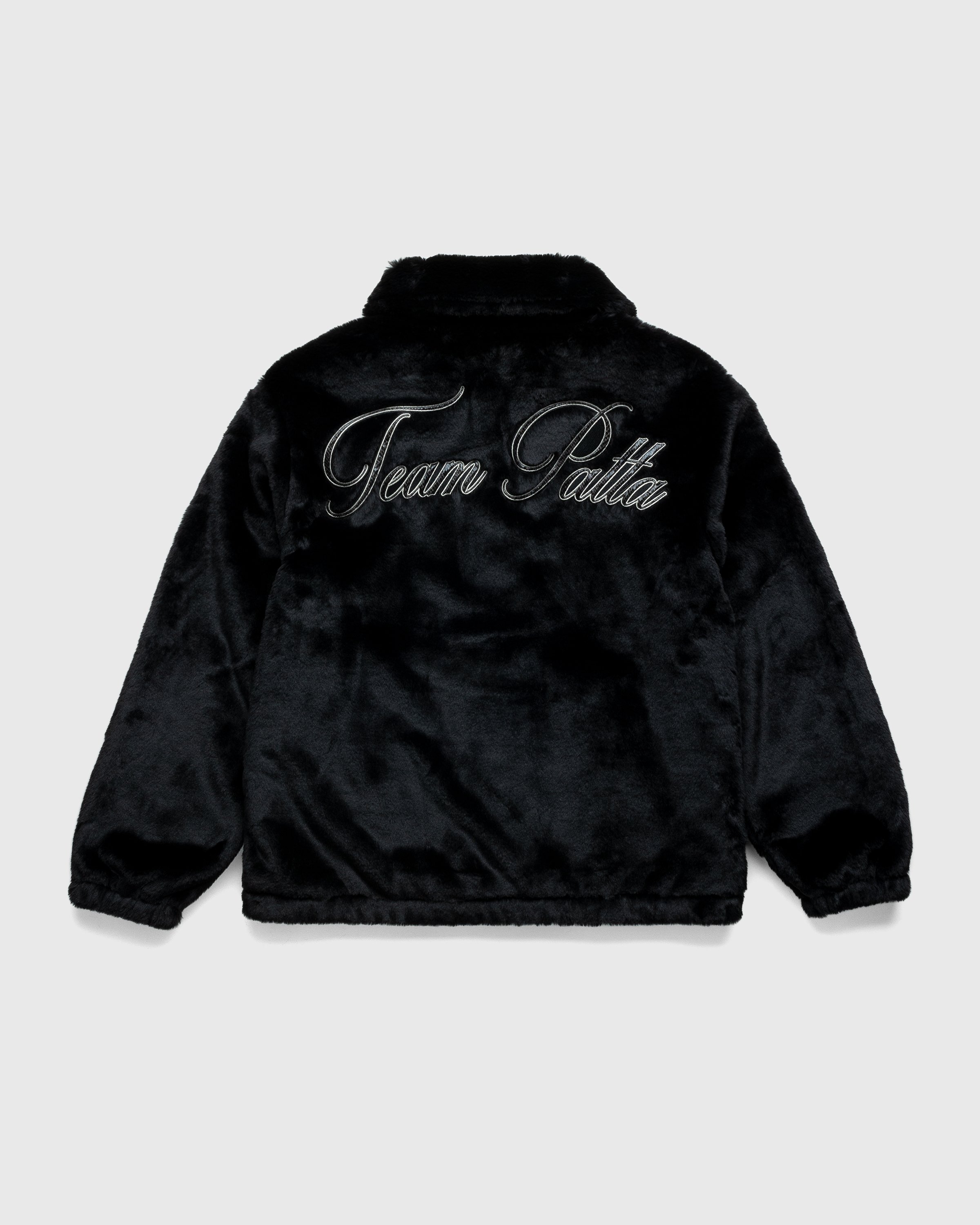 Patta - Faux Fur Coach Jacket Black - Clothing - Black - Image 2