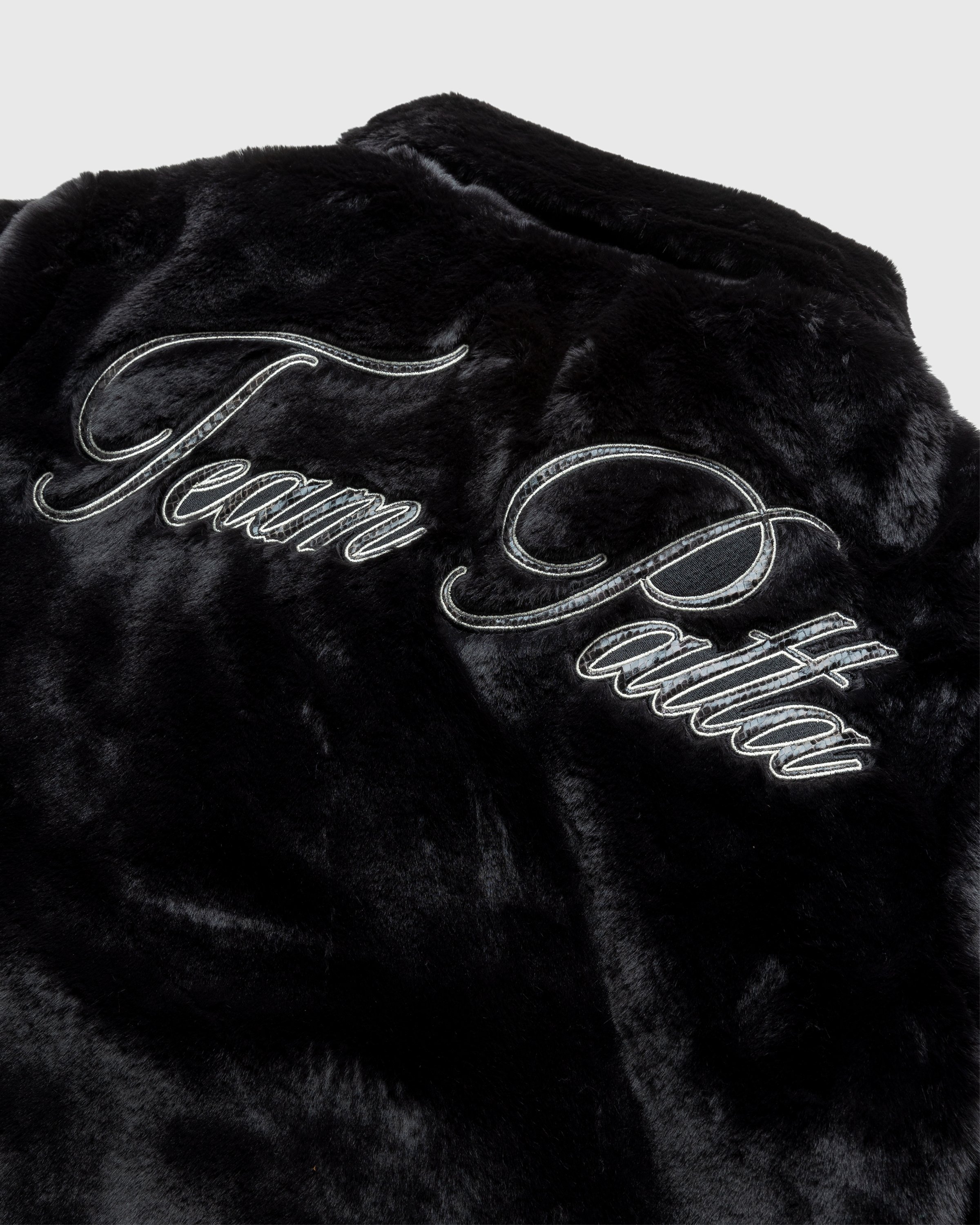 Patta - Faux Fur Coach Jacket Black - Clothing - Black - Image 3