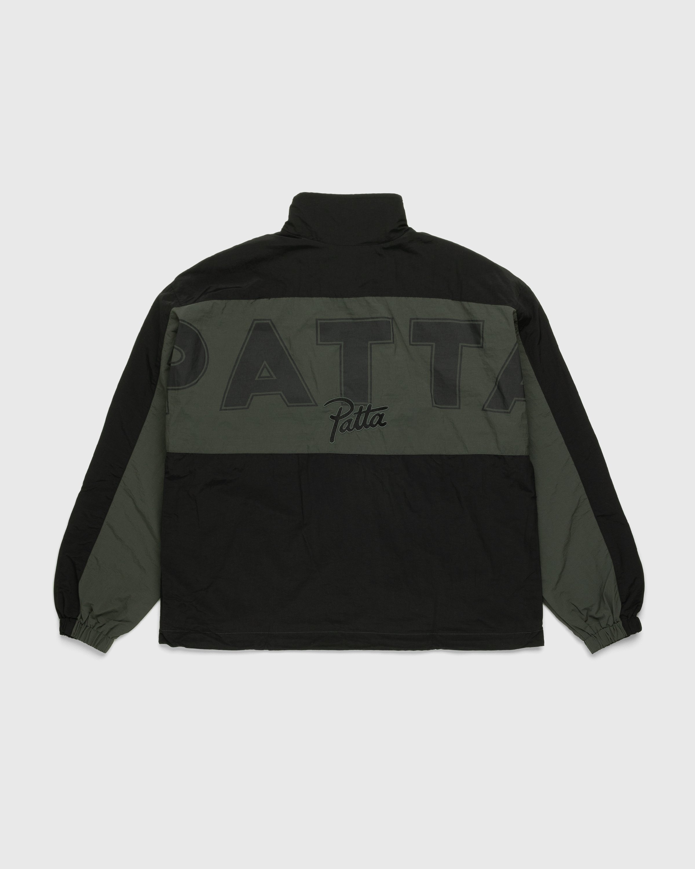 Patta - Athletic Track Jacket Black/Charcoal Grey - Clothing - Black - Image 2