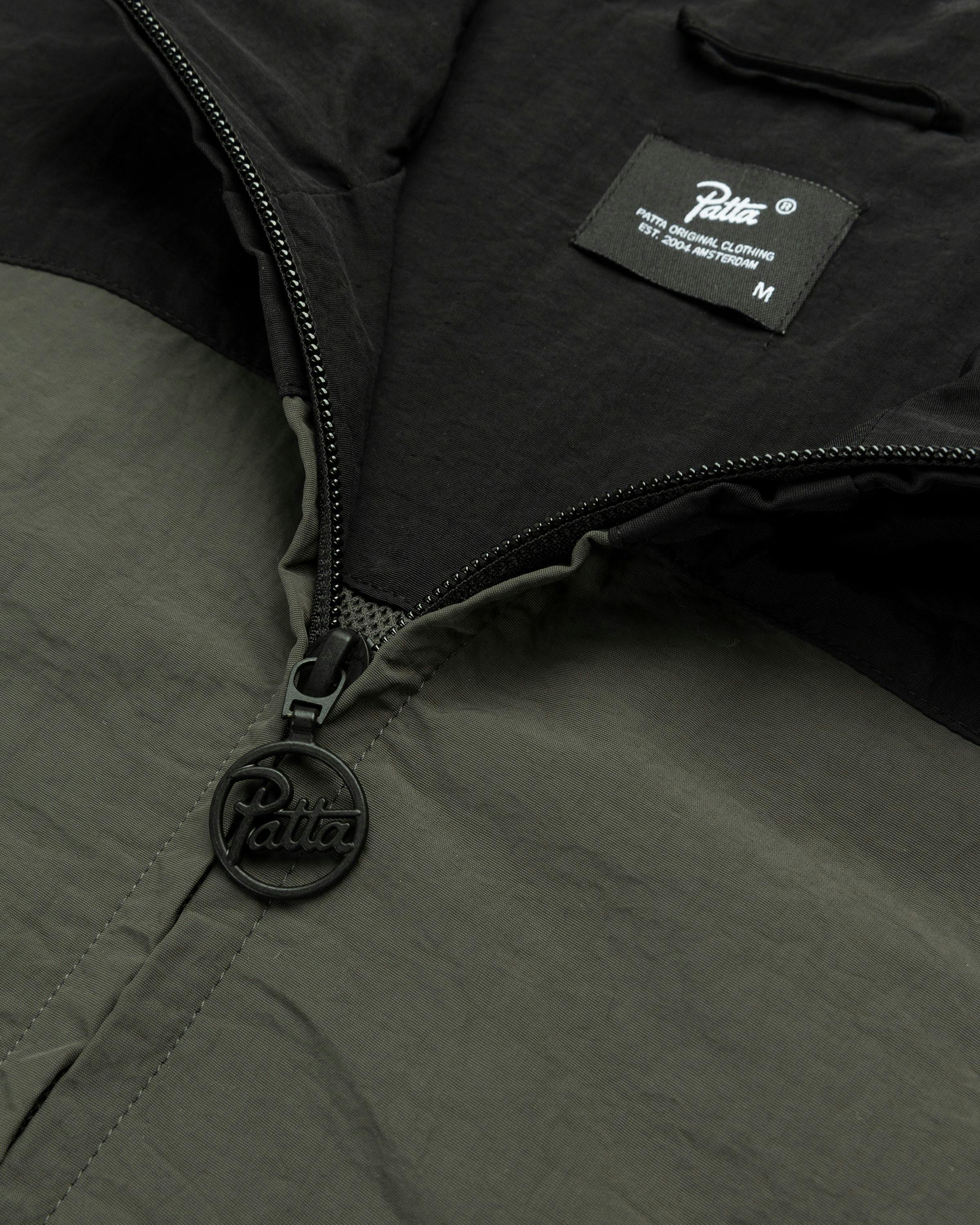 Patta - Athletic Track Jacket Black/Charcoal Grey - Clothing - Black - Image 6